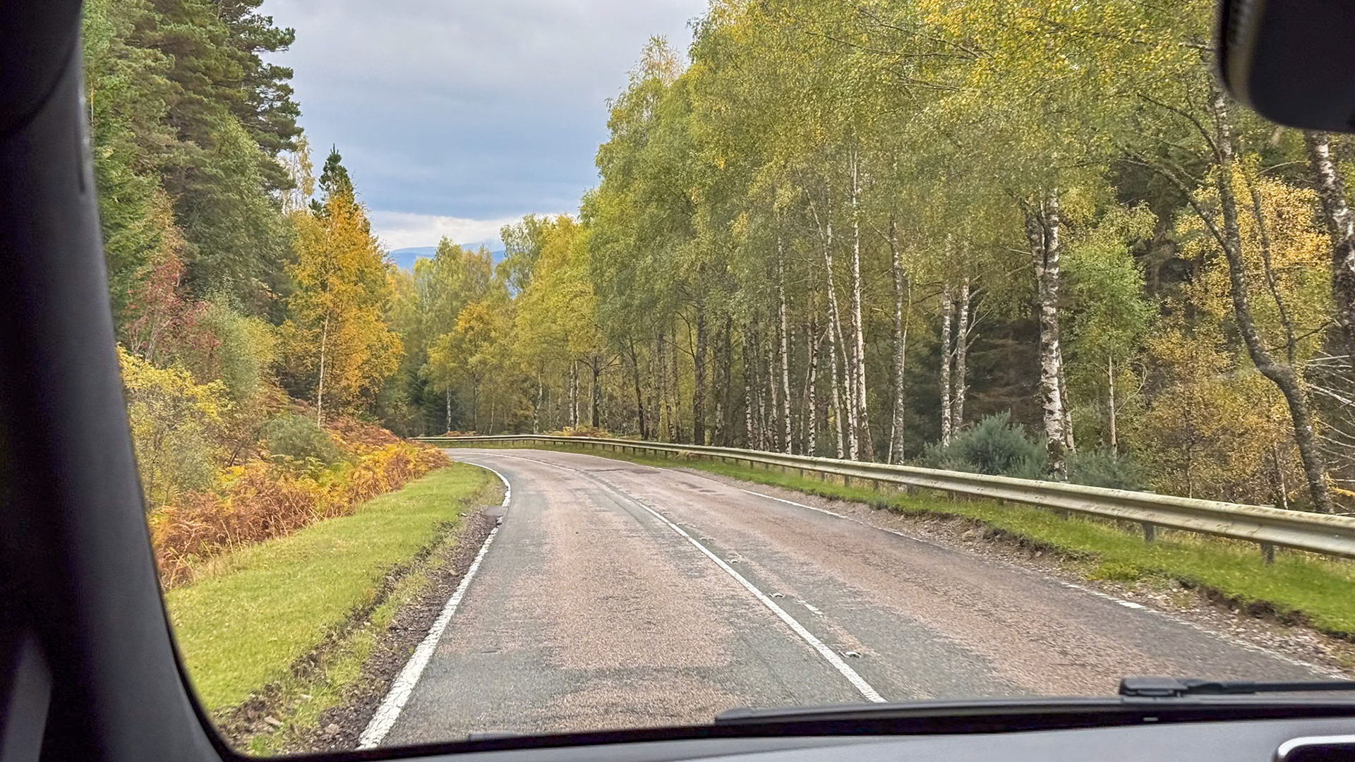 Lots of small roads along the way