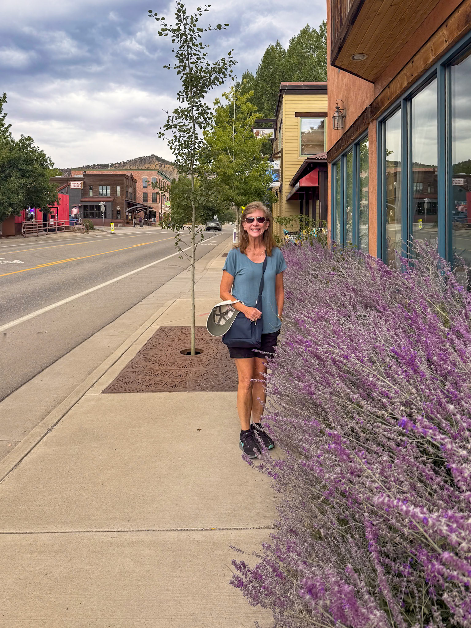 Main street in Ridgway, Colorado