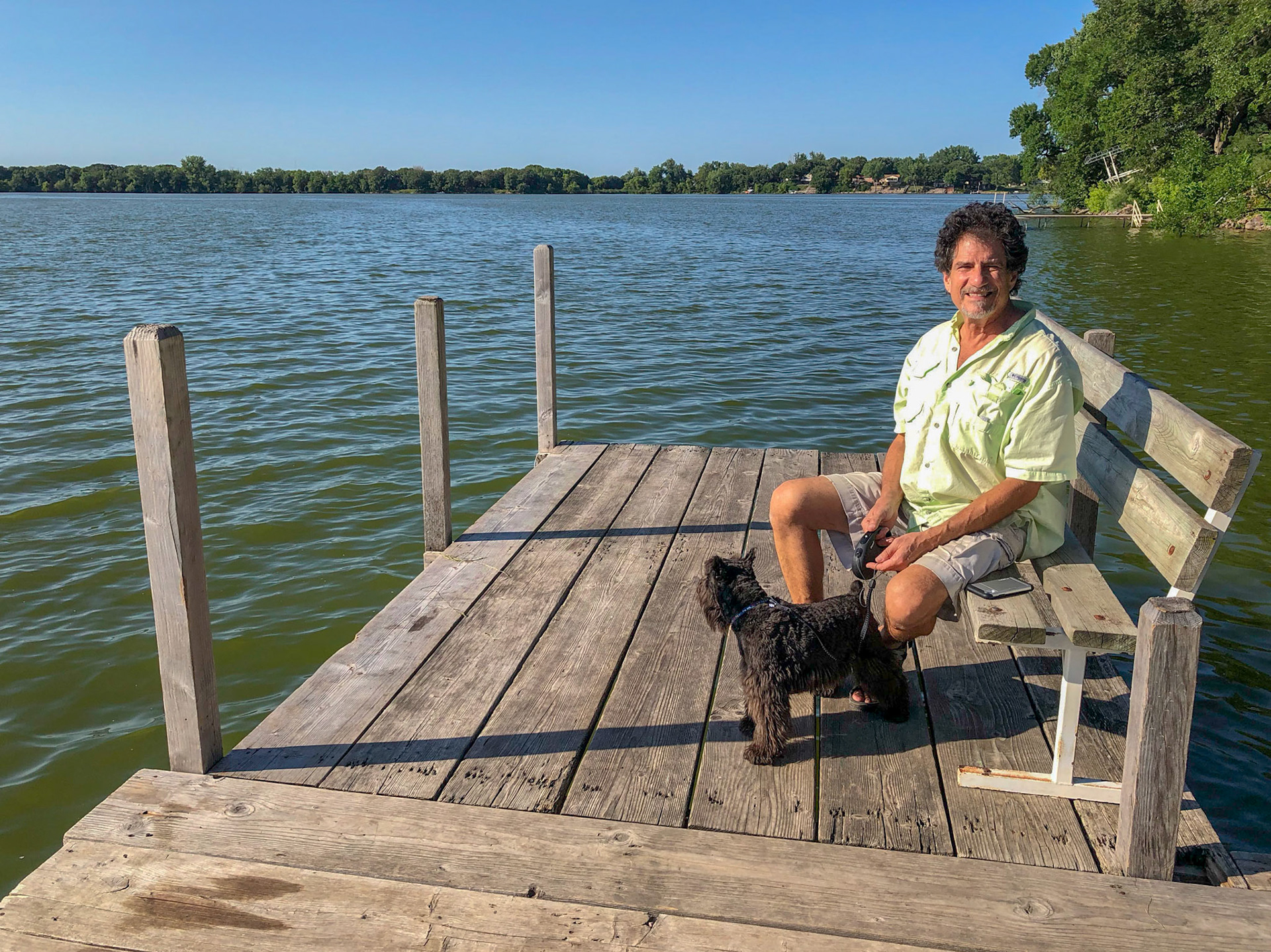Cenla RV park fishing pier