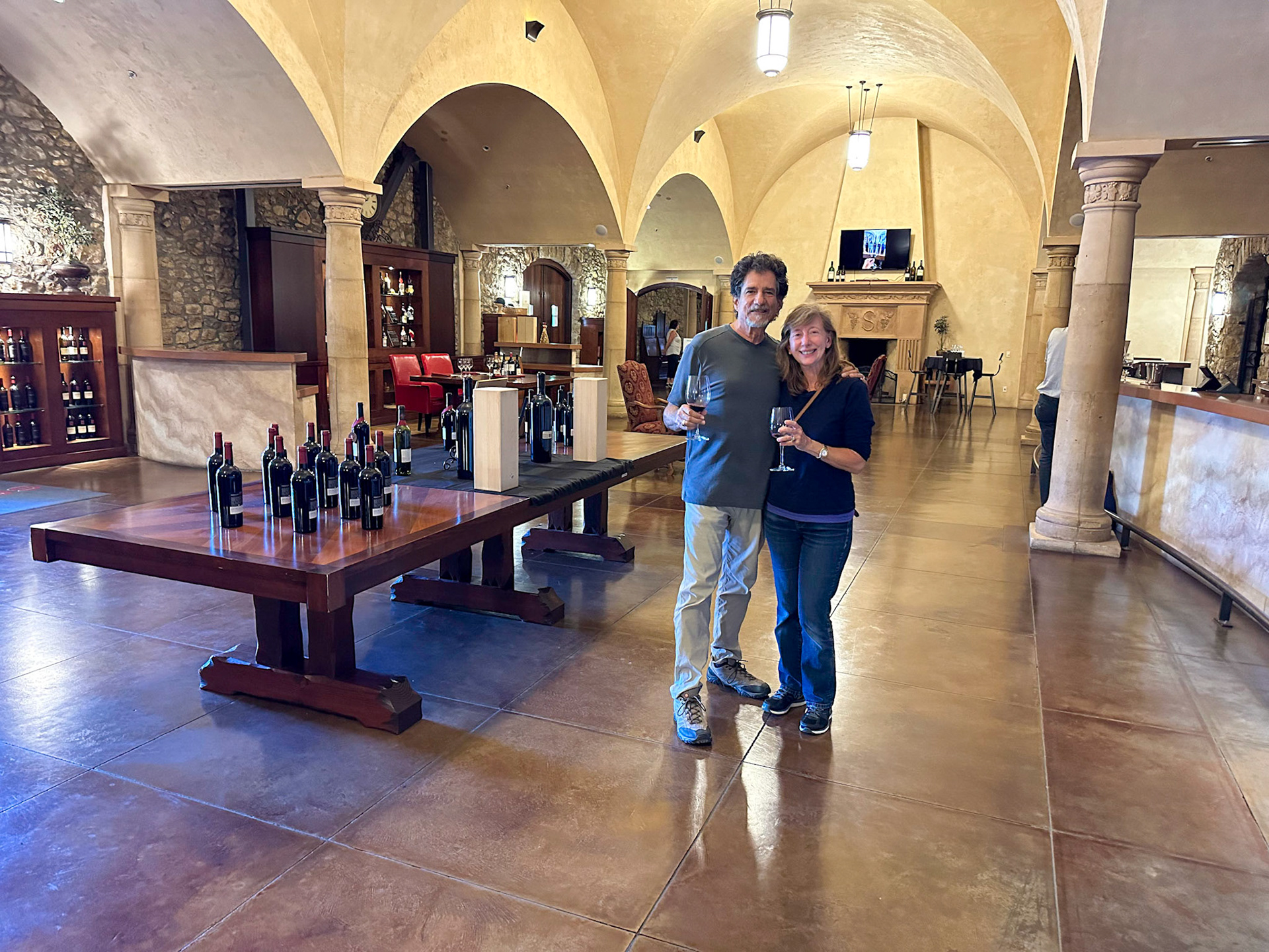 Sebastiani wine tasting