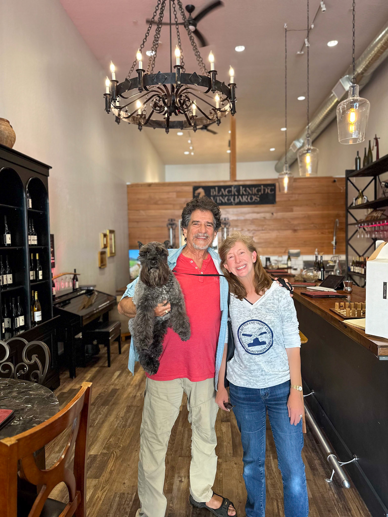 Black Knight wine tasting