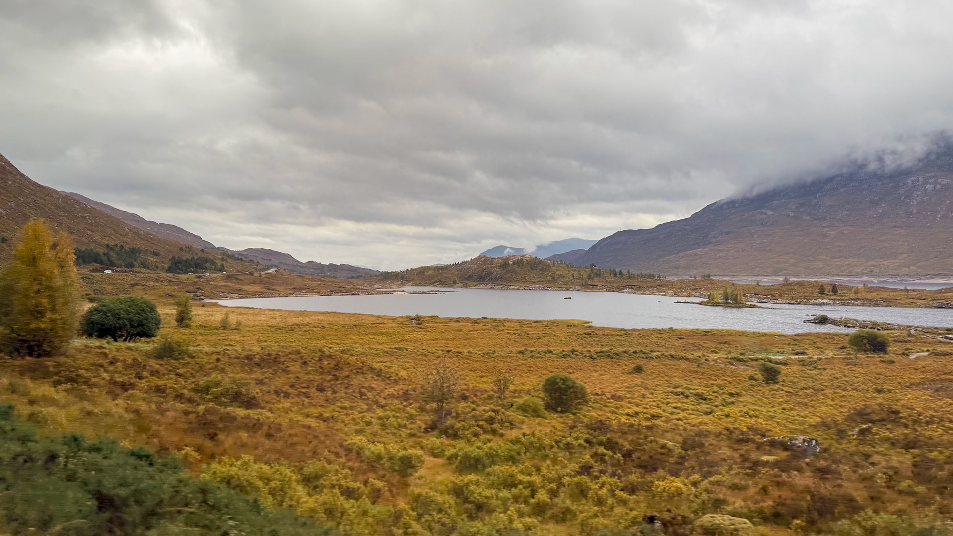 Loch Cluanie in the Scottish Highlands