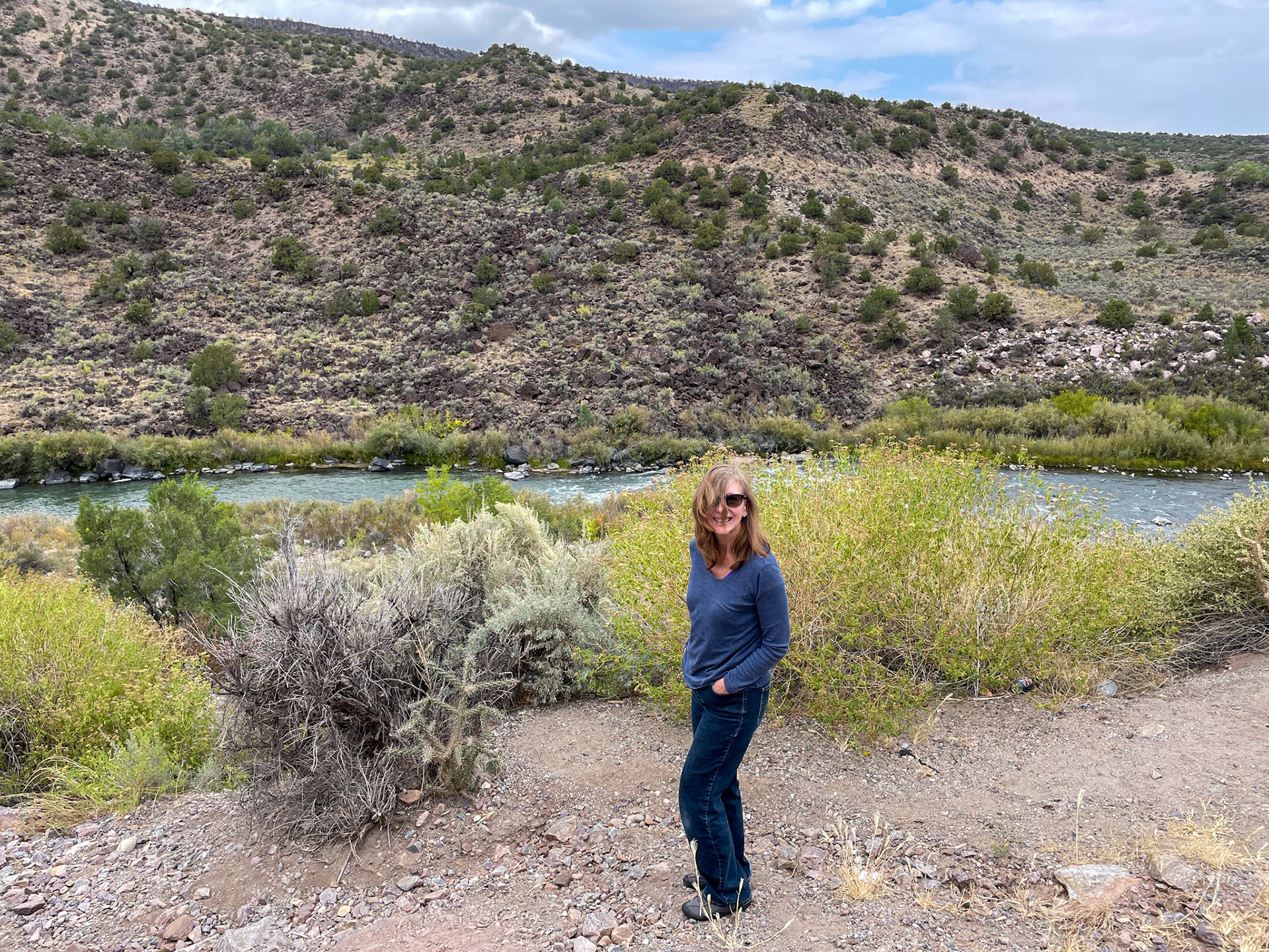 Scenic stop along the Rio Grande River