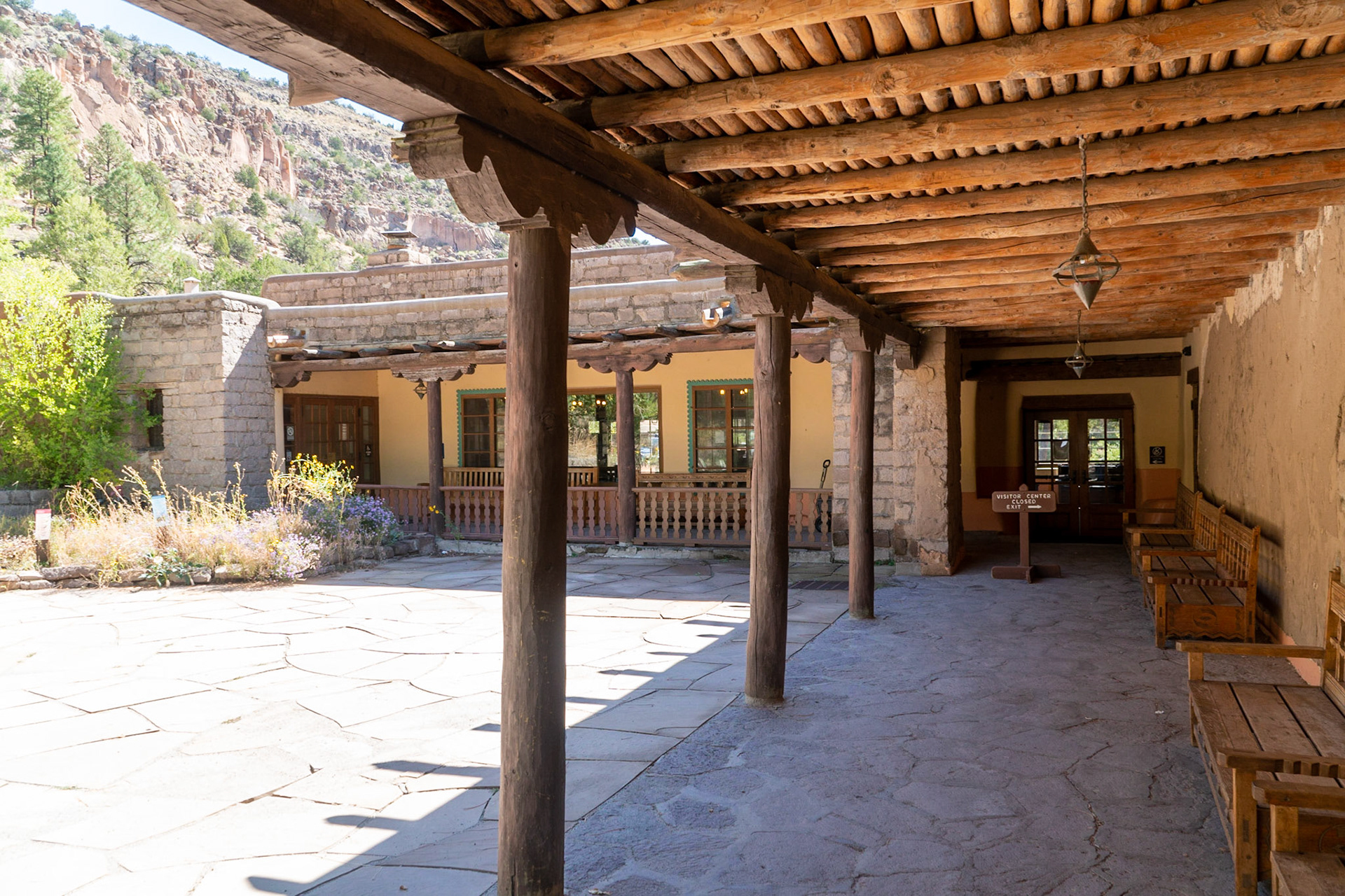 Old Lodge is now the Visitor Center