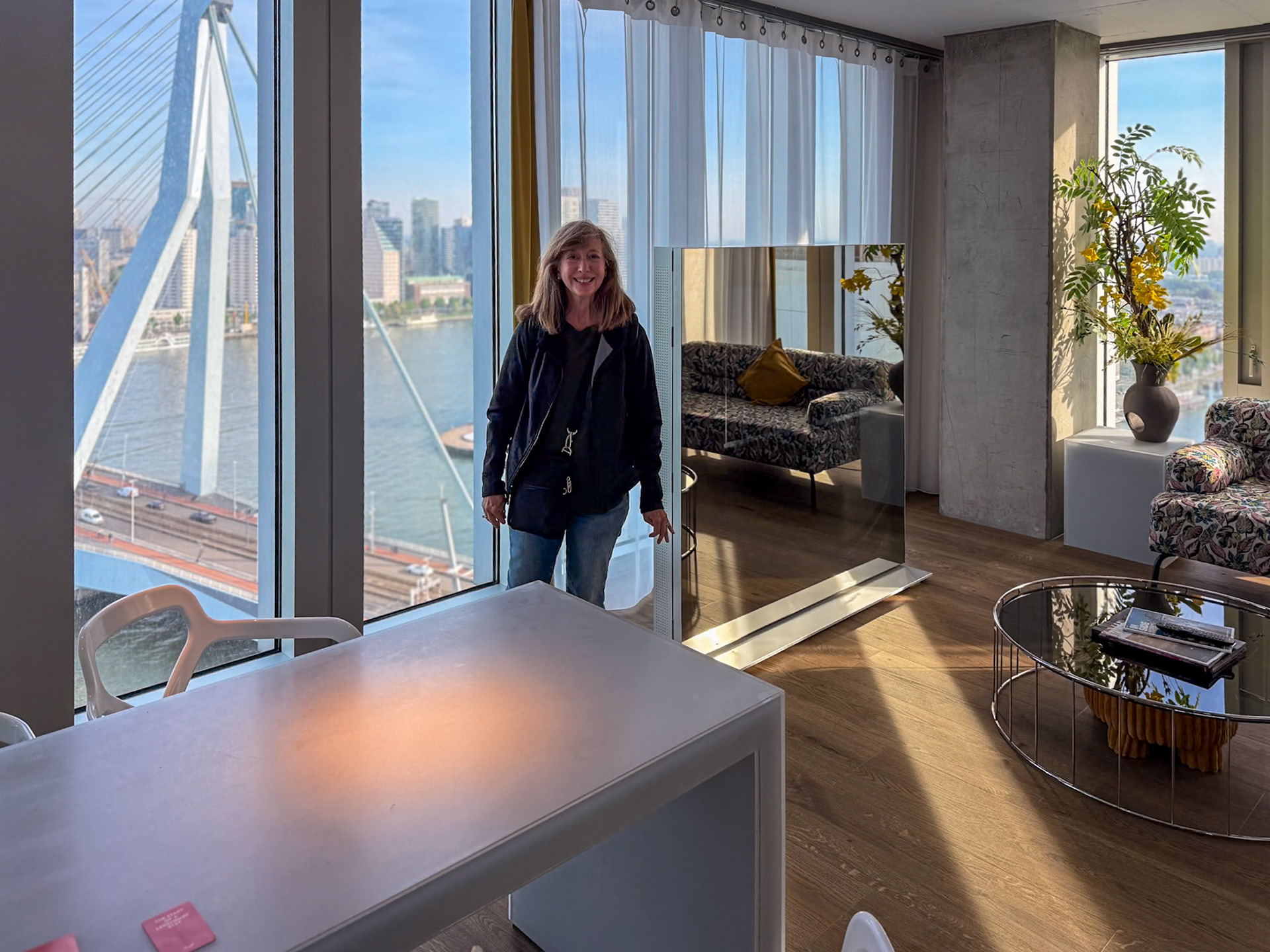 Our suite at the NHow hotel