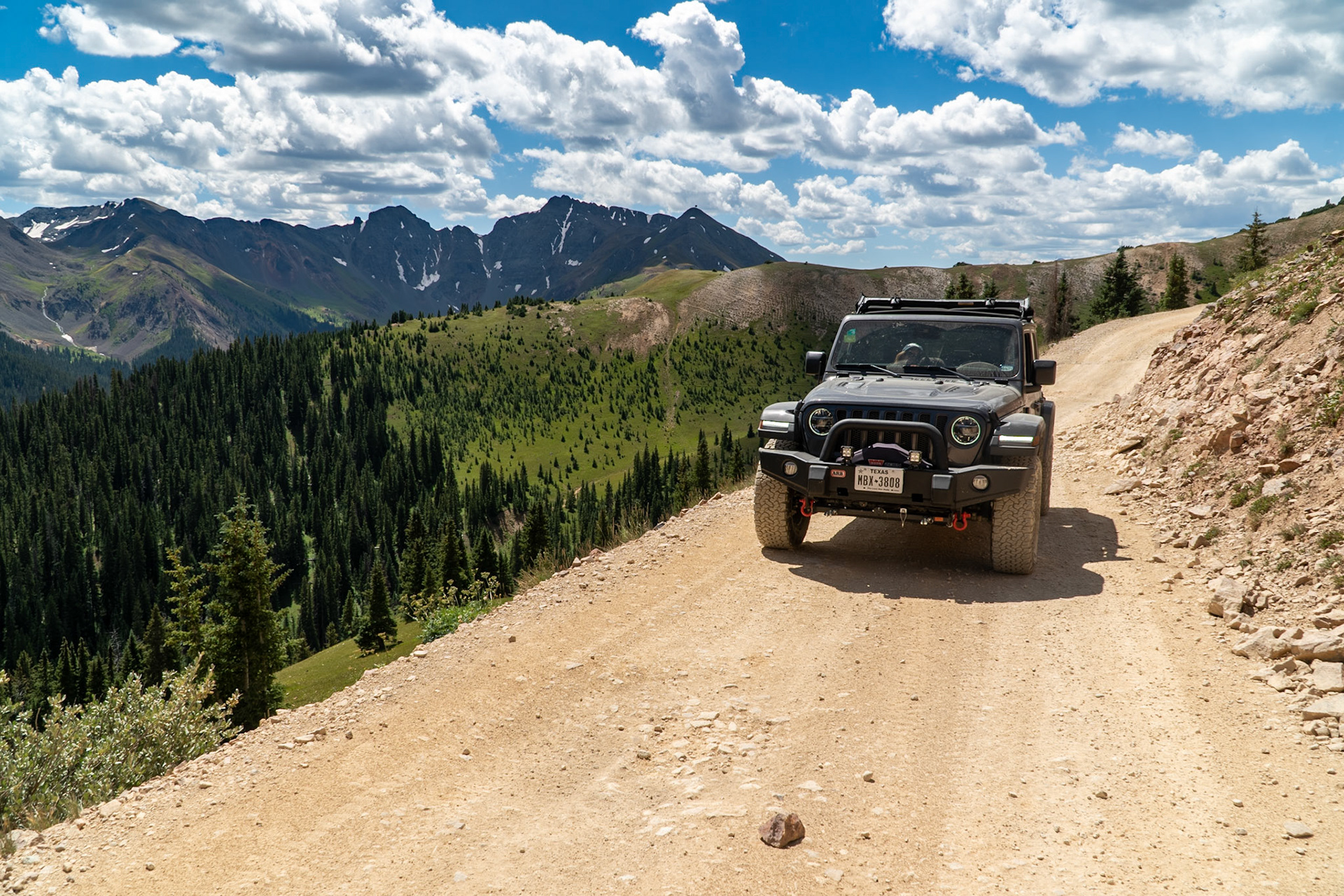 Corkscrew Pass at 12,200 feet