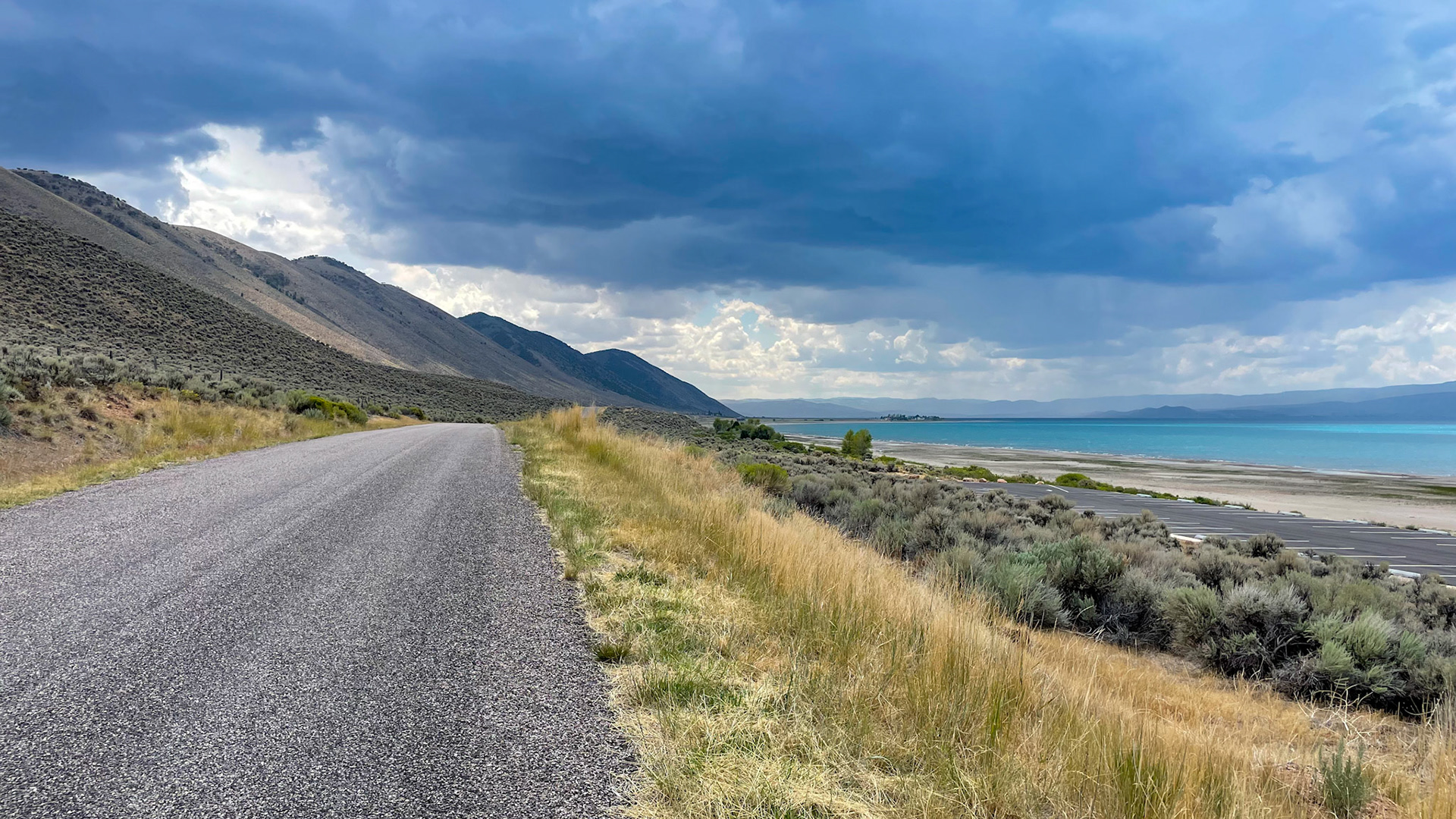 Storms are brewing on our trip around the lake