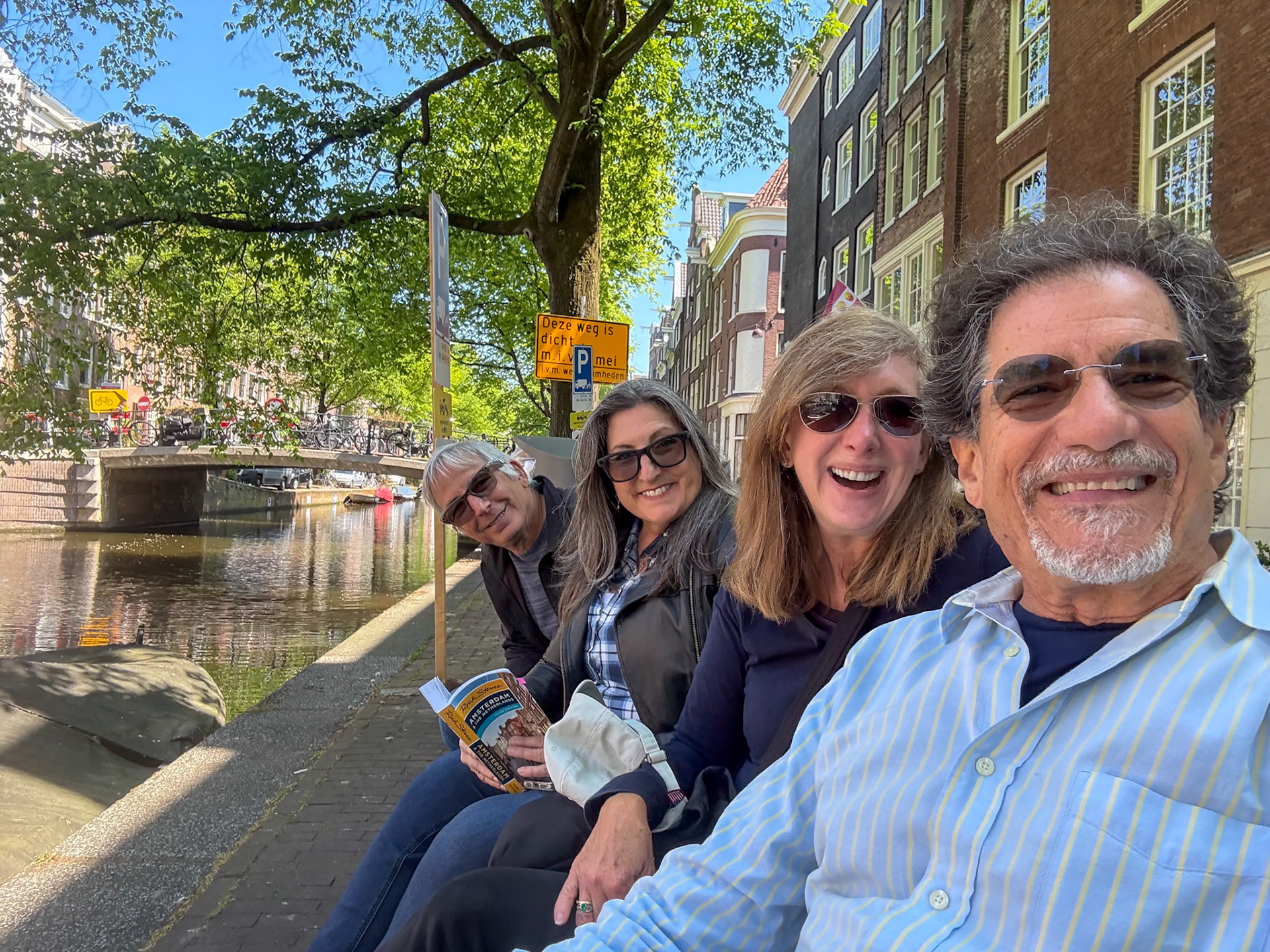 Rest stop on our Jordaan tour