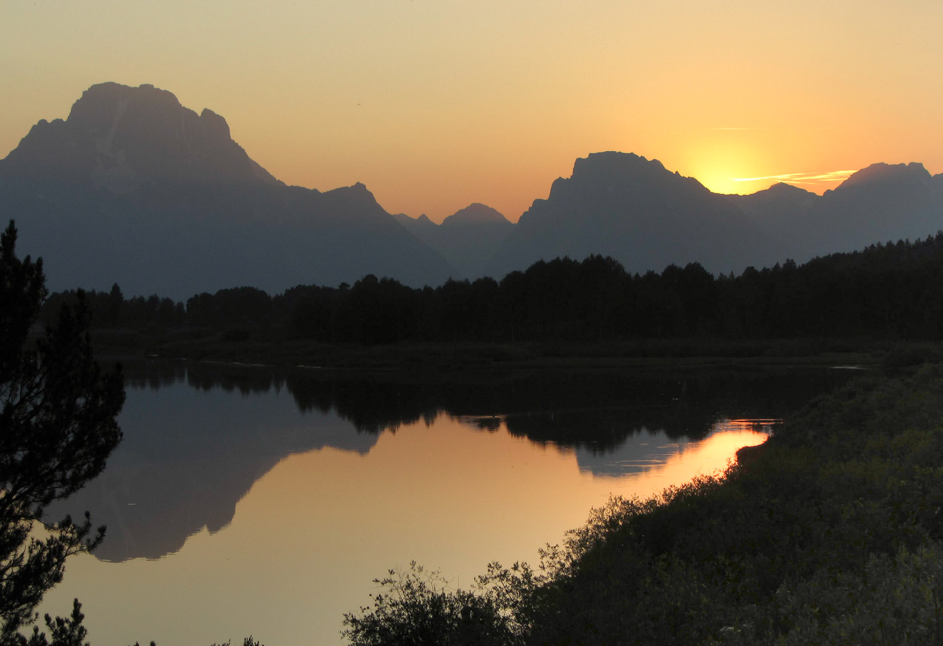 Oxbow Bend on the Snake River