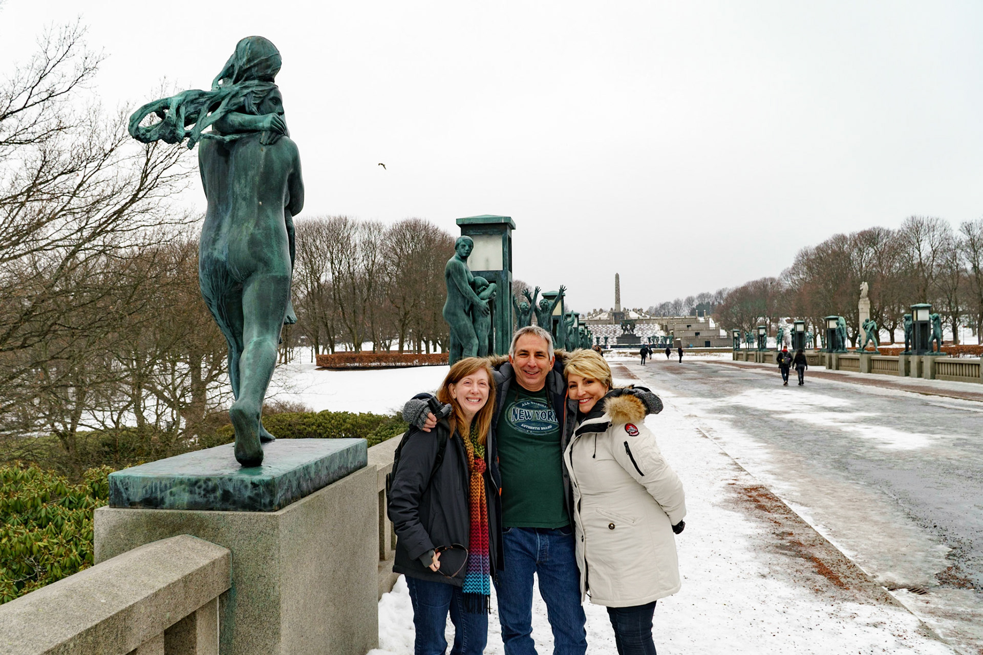Vigeland Sculpture Park in Oslo