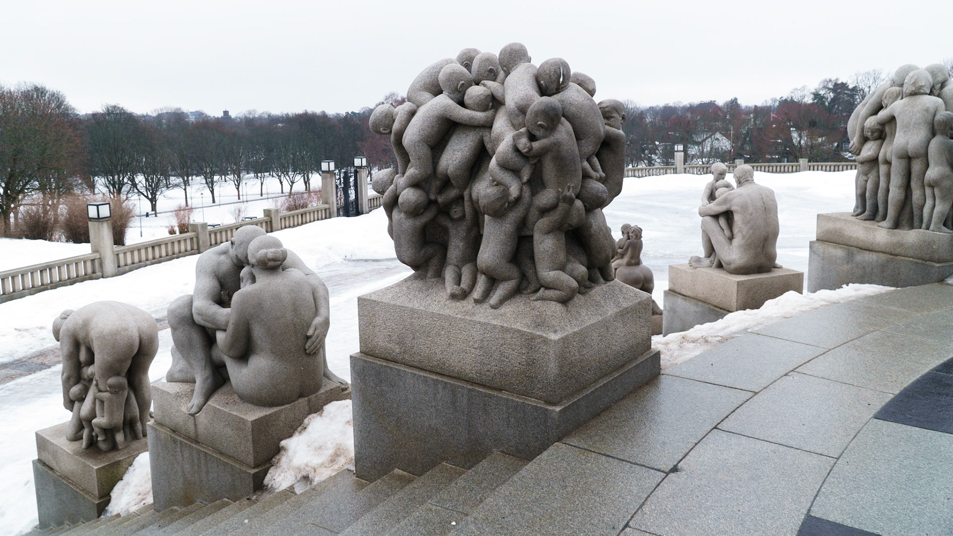 Vigeland is the largest sculpture park in the world