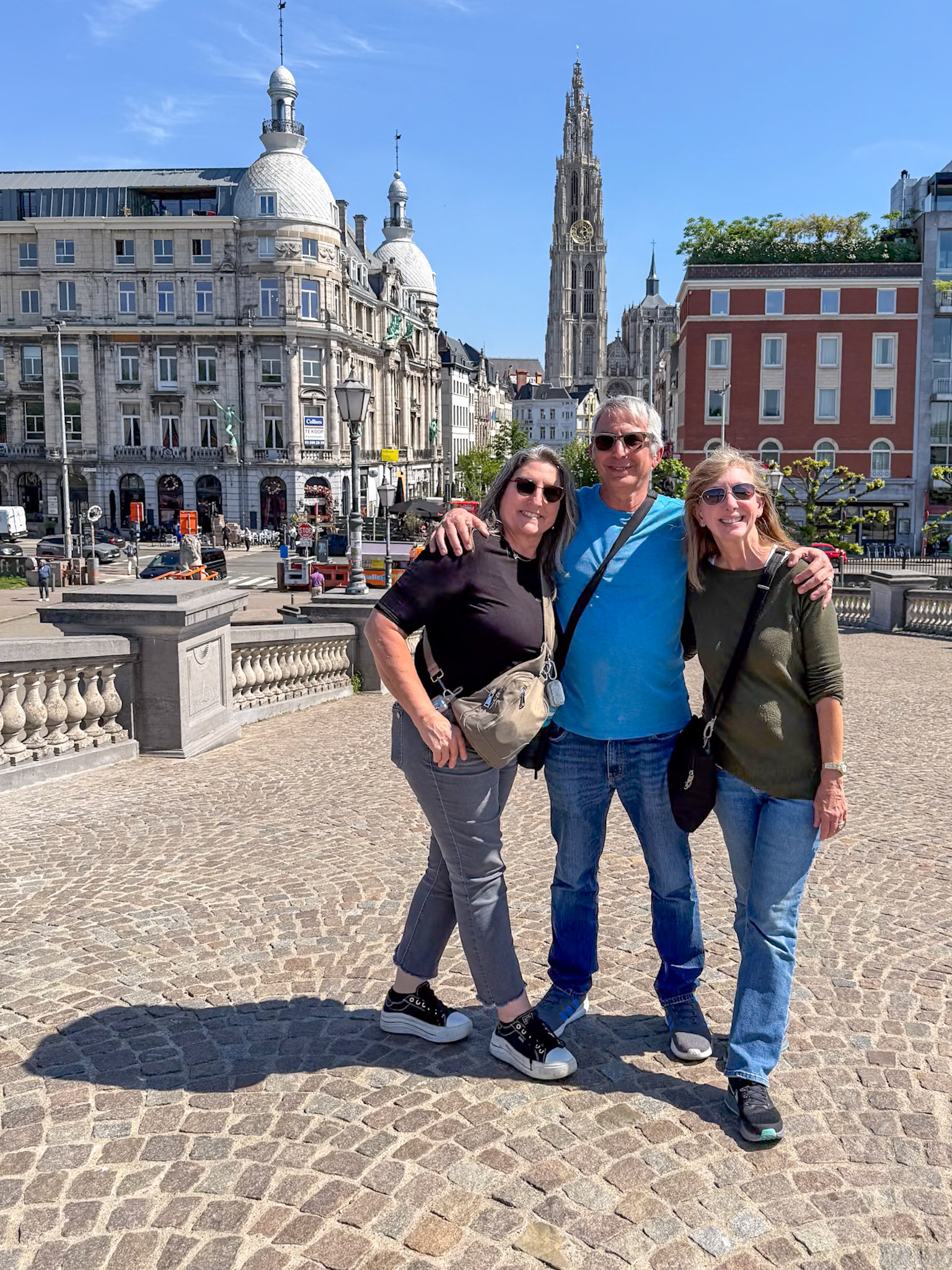 Along the waterfront in Antwerp