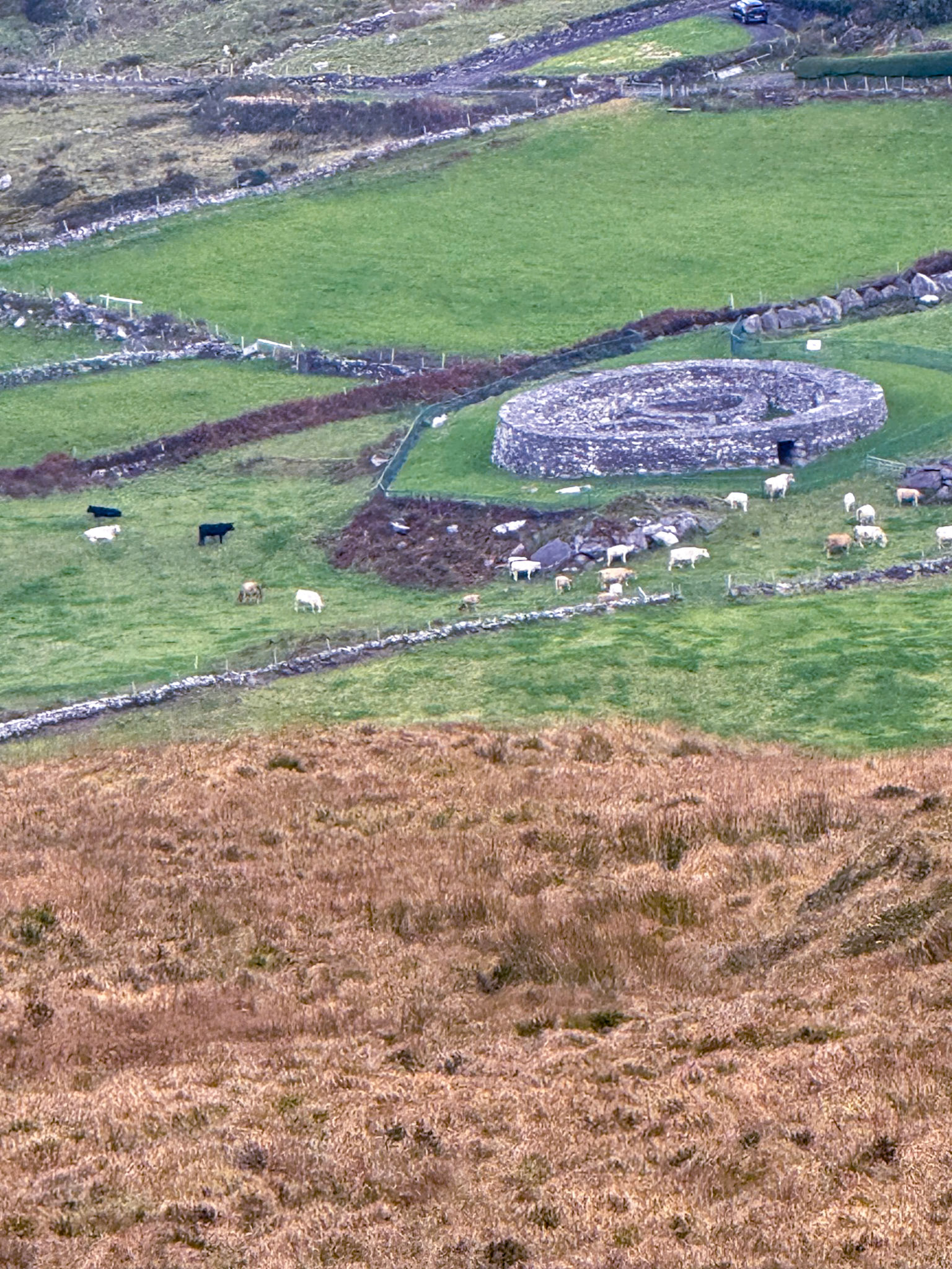 Ring fort along Ring of Kerry