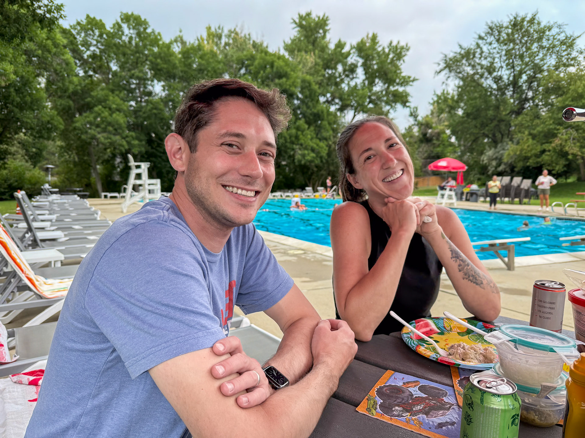 Hotdogs with the Lonsbury's