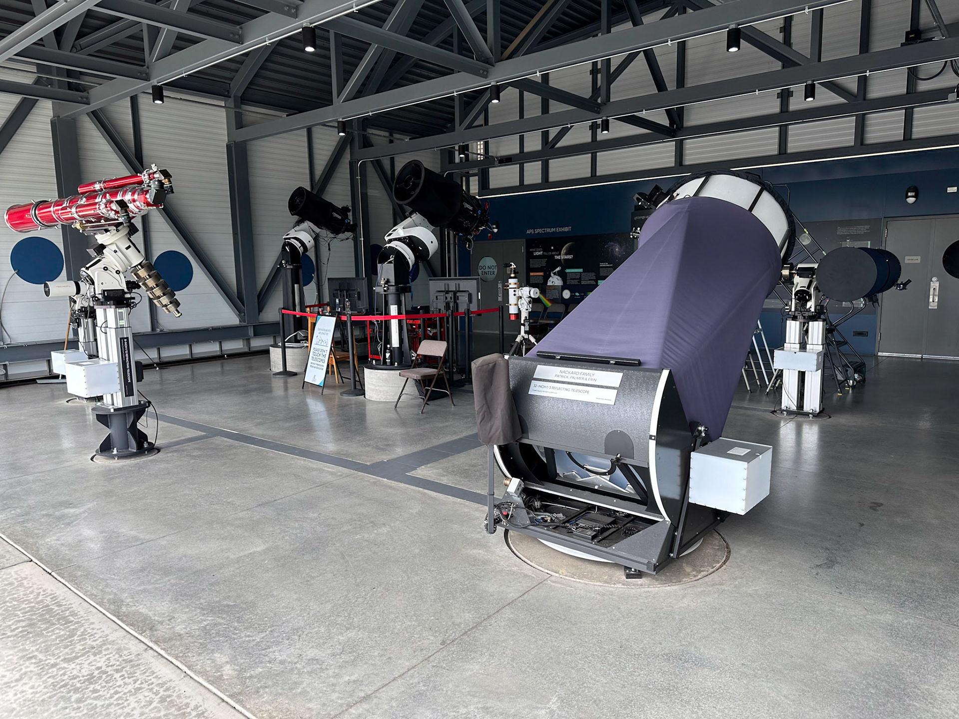 Lowell Observatory Open Deck telescopes