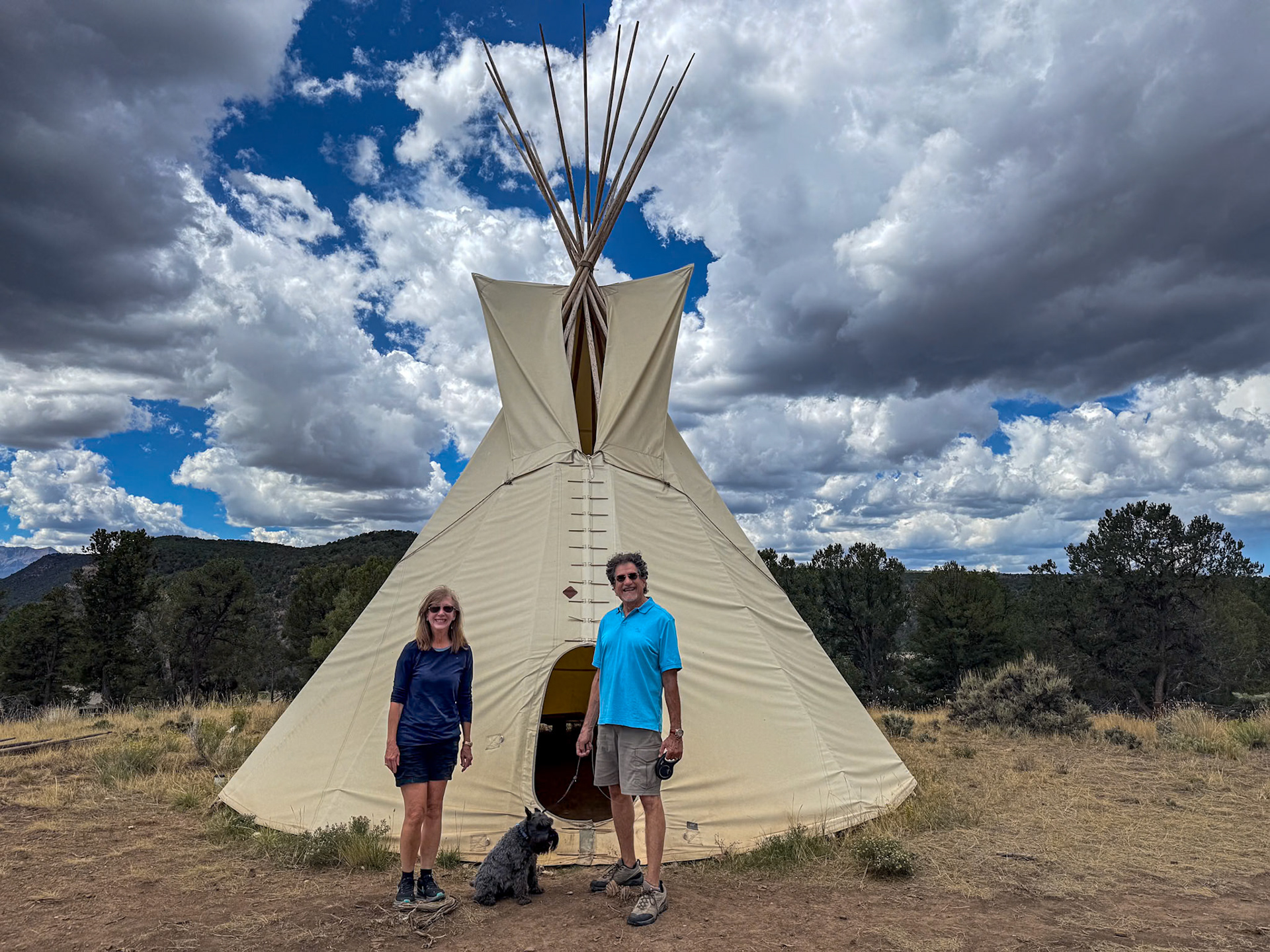 TeePee at Ridgway State Park