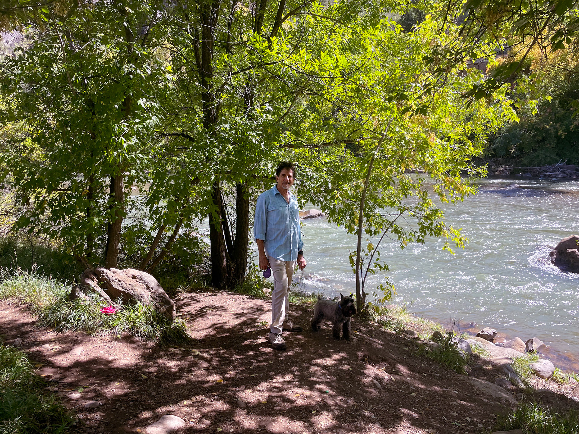 Along the Animas River in Durango