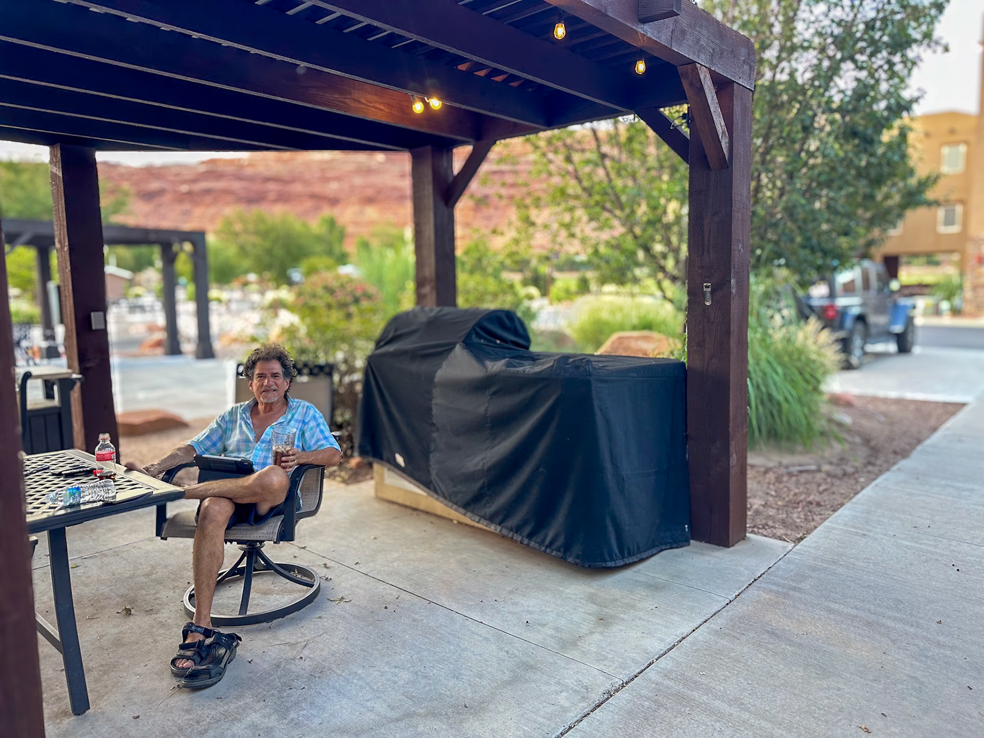 Adult beverages at Portal RV Resort