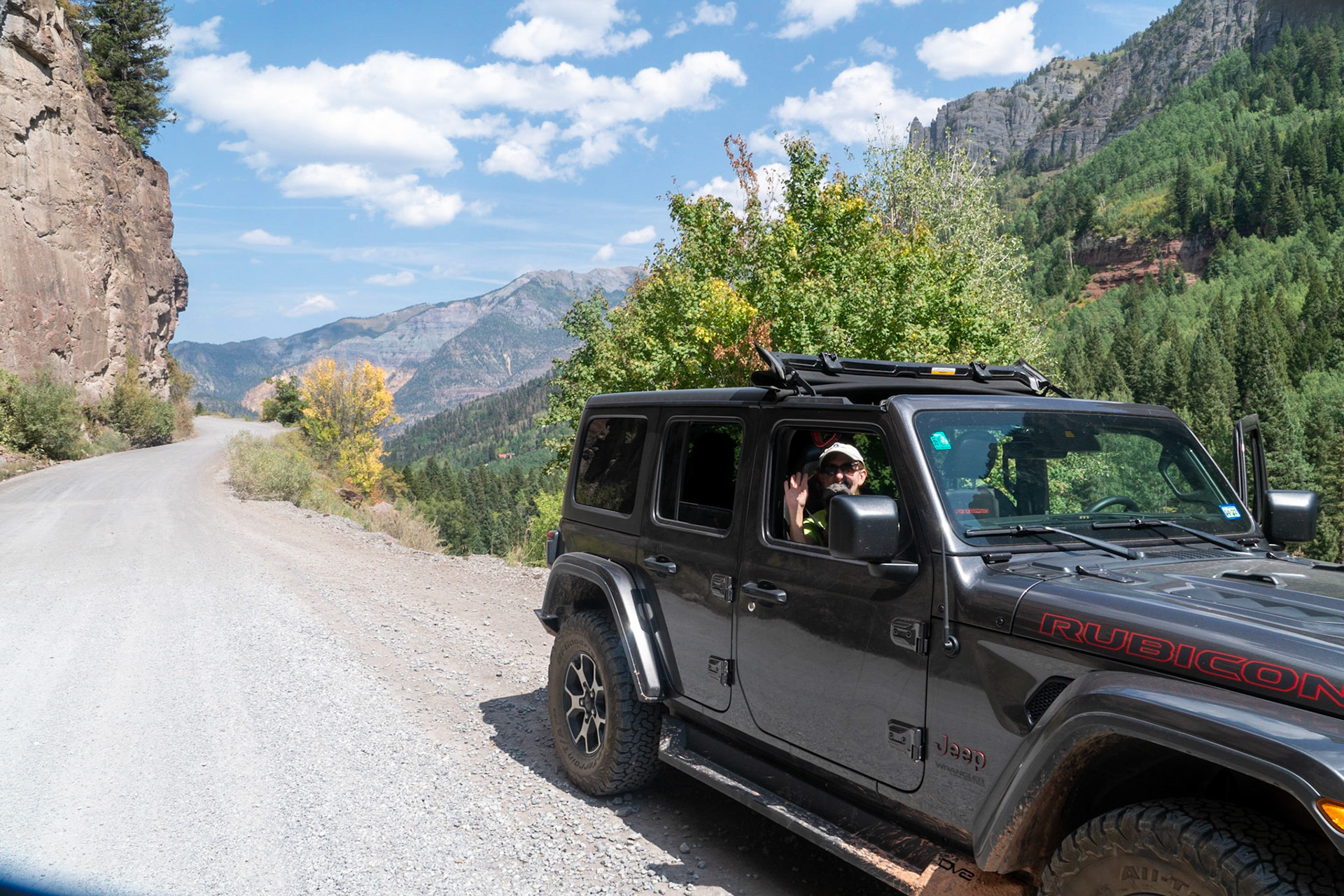 Jeep road near Ouray