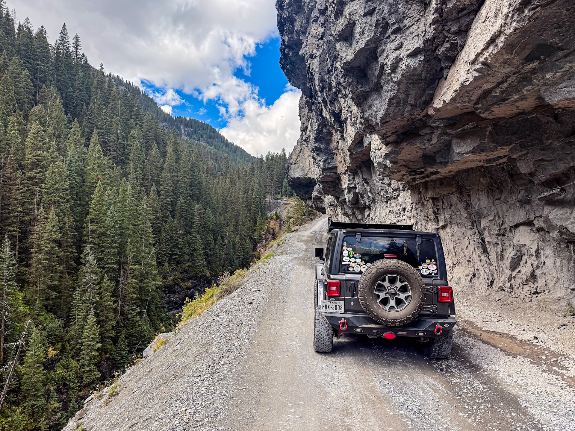 Yankee Boy Trail in Ouray