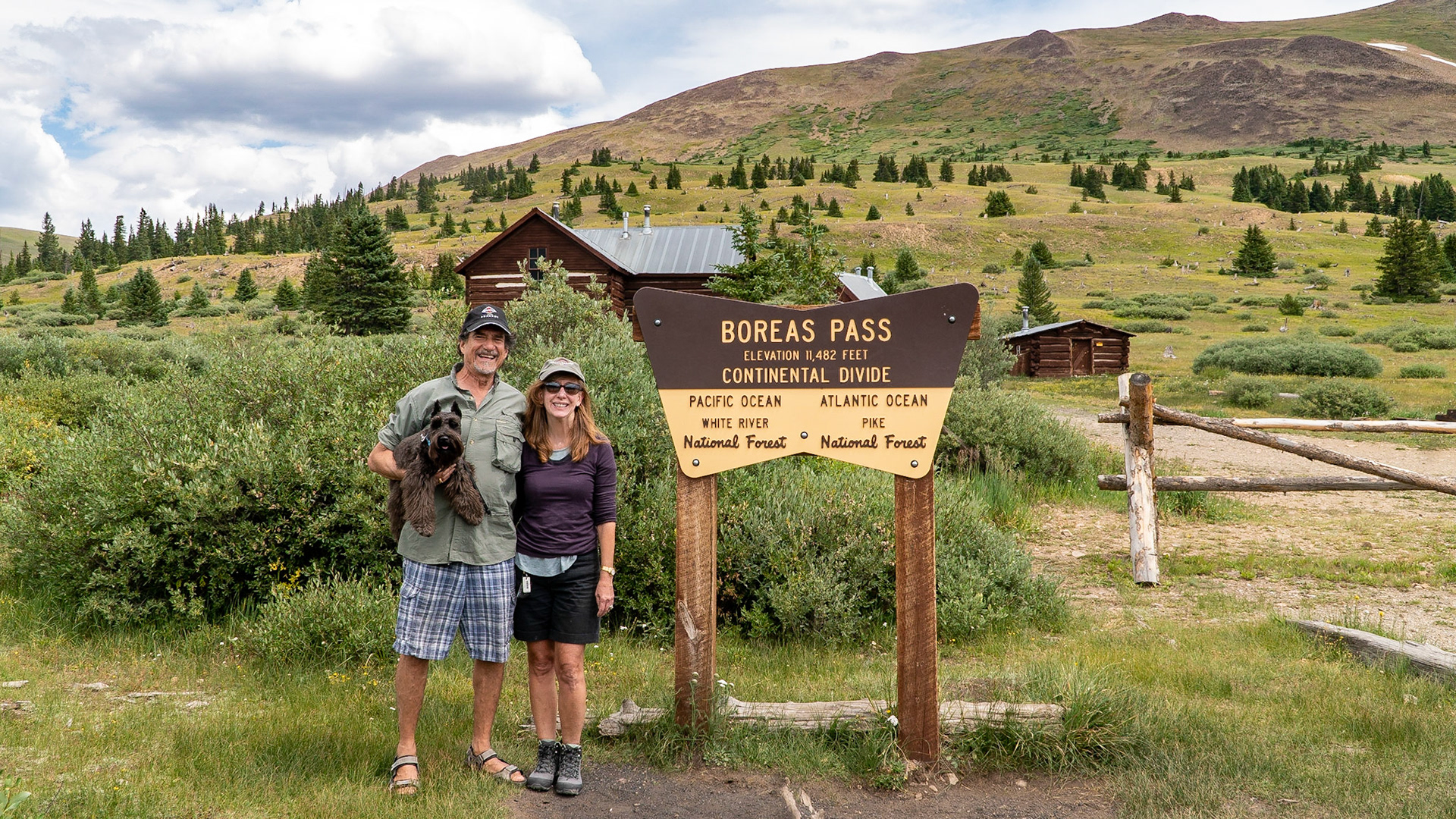 The Continental Divide at Boreas Pass