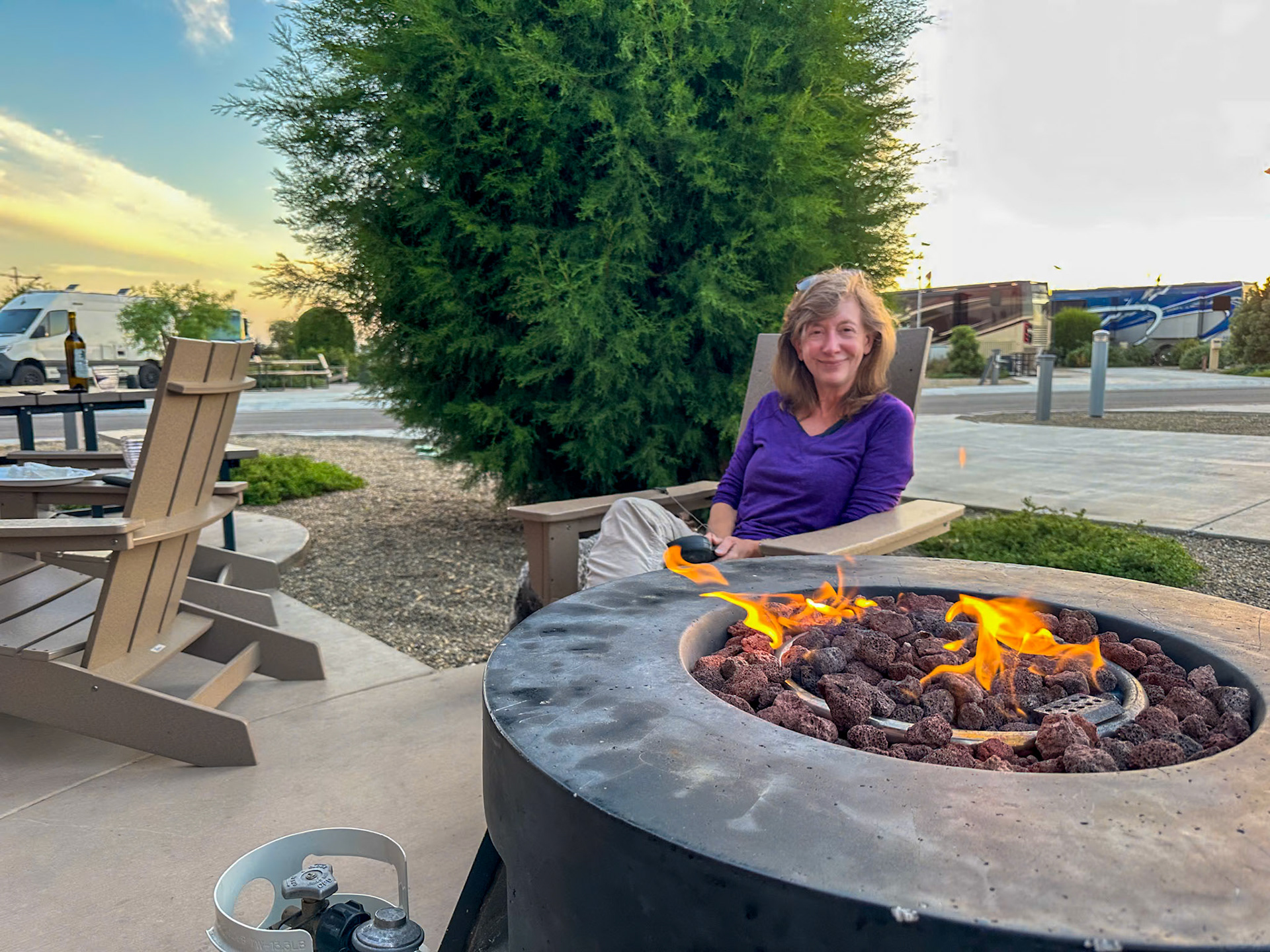 Campfire California style