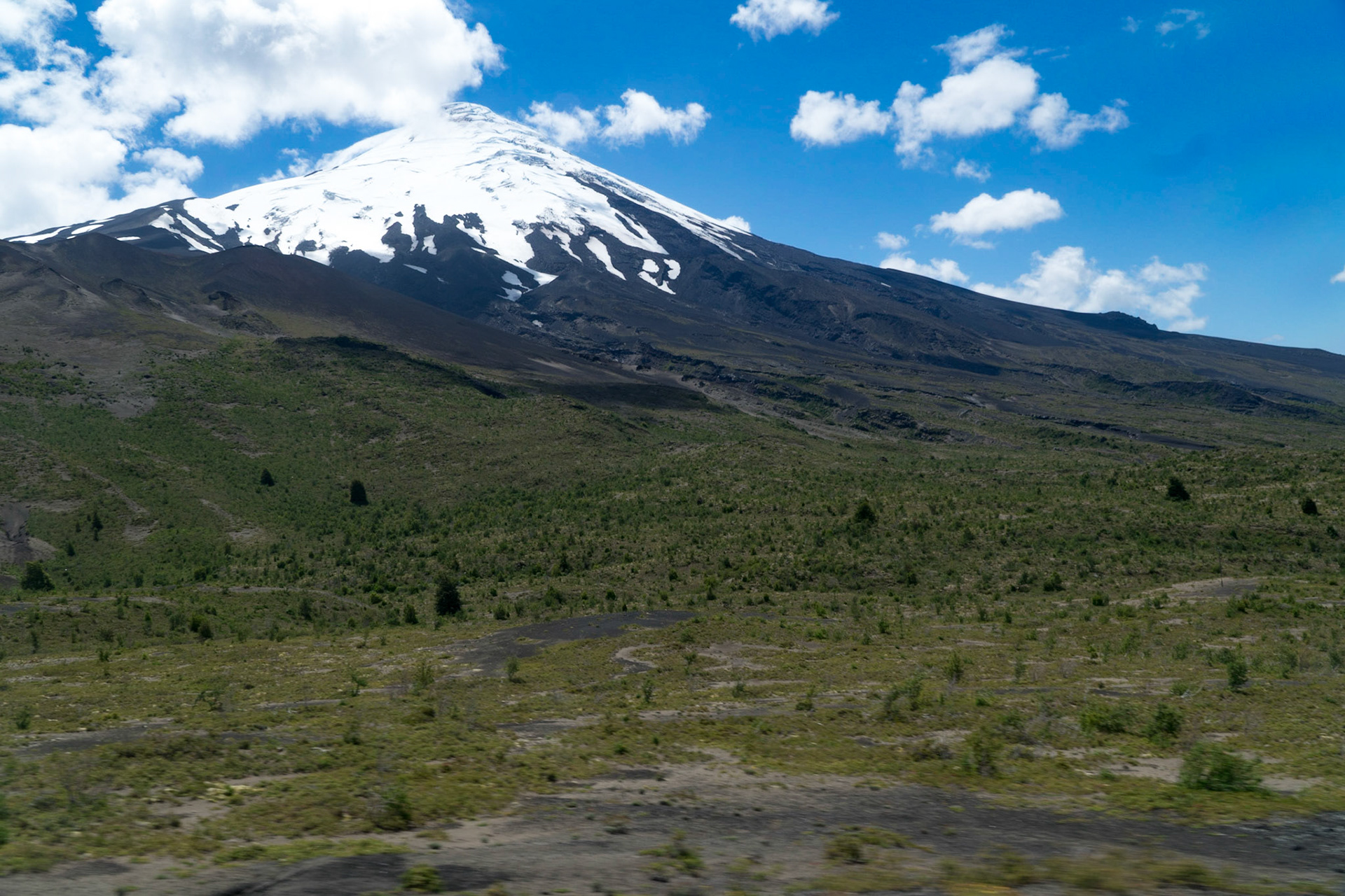 Osorno Volcano on a rare clear day