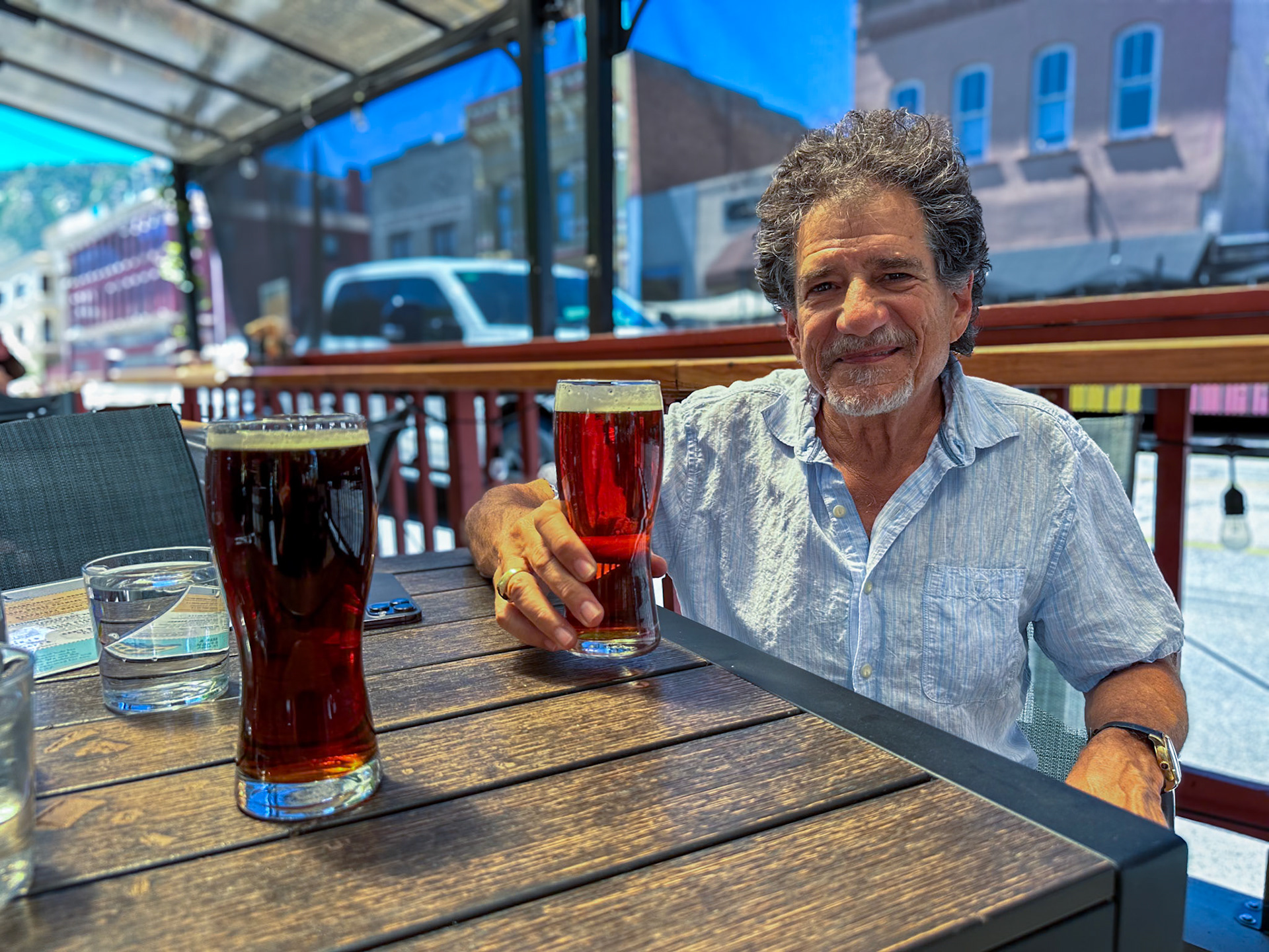 Lunch at Carver's Brewery in Durango