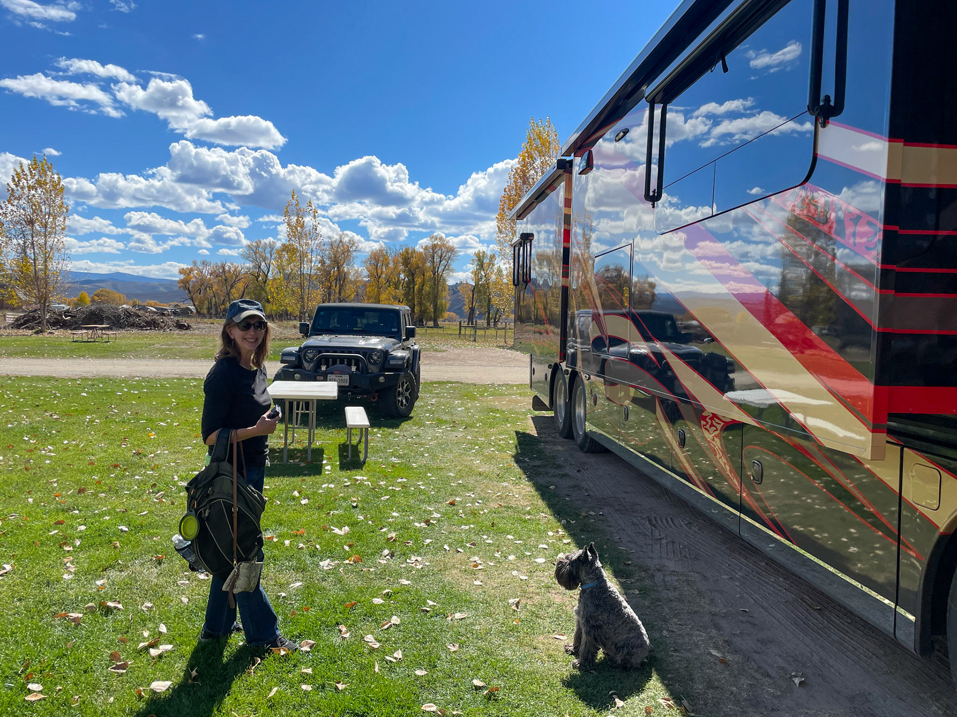 Our Gunnison campsite