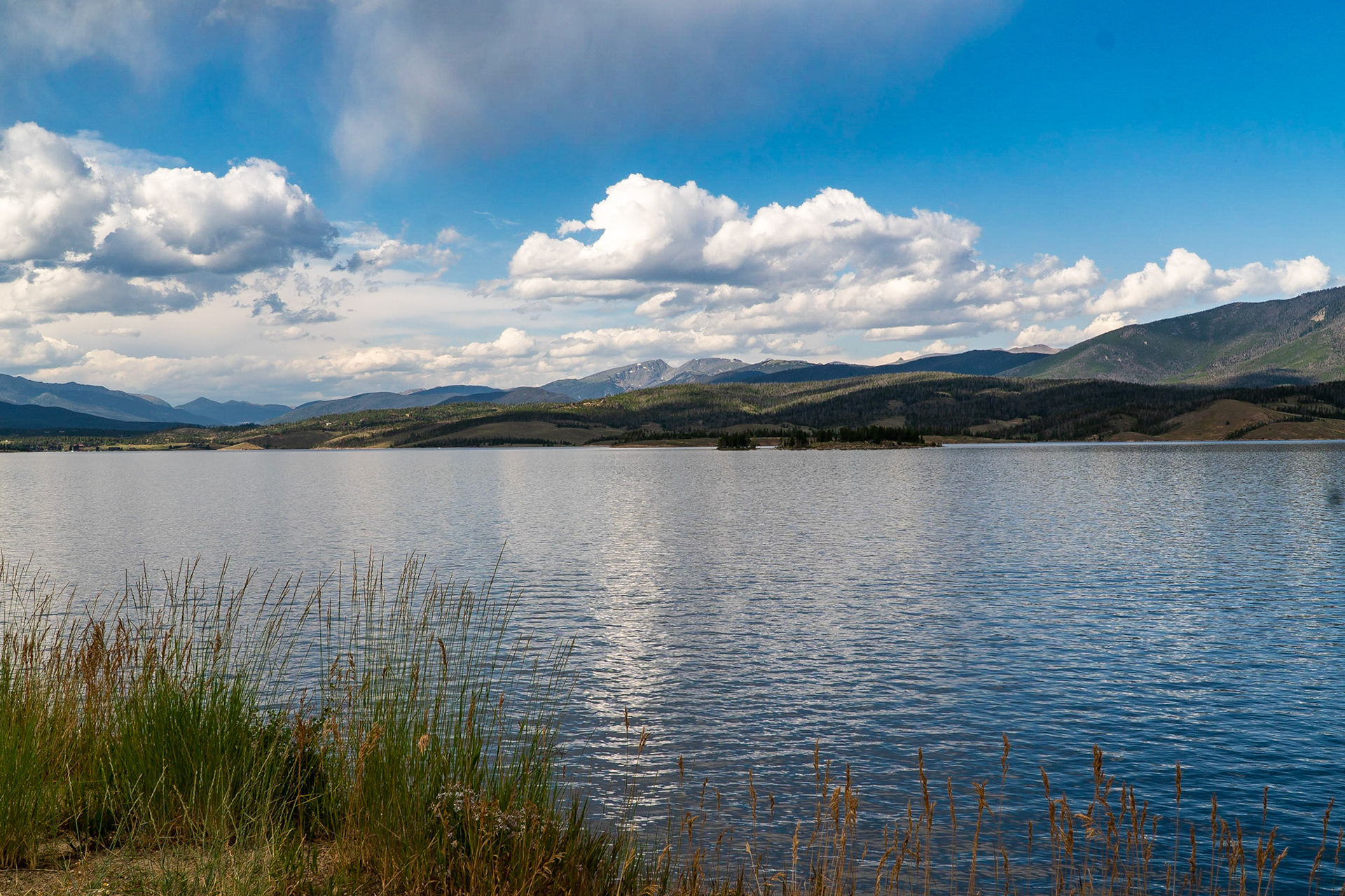 Lake Granby in Arapaho National Forest