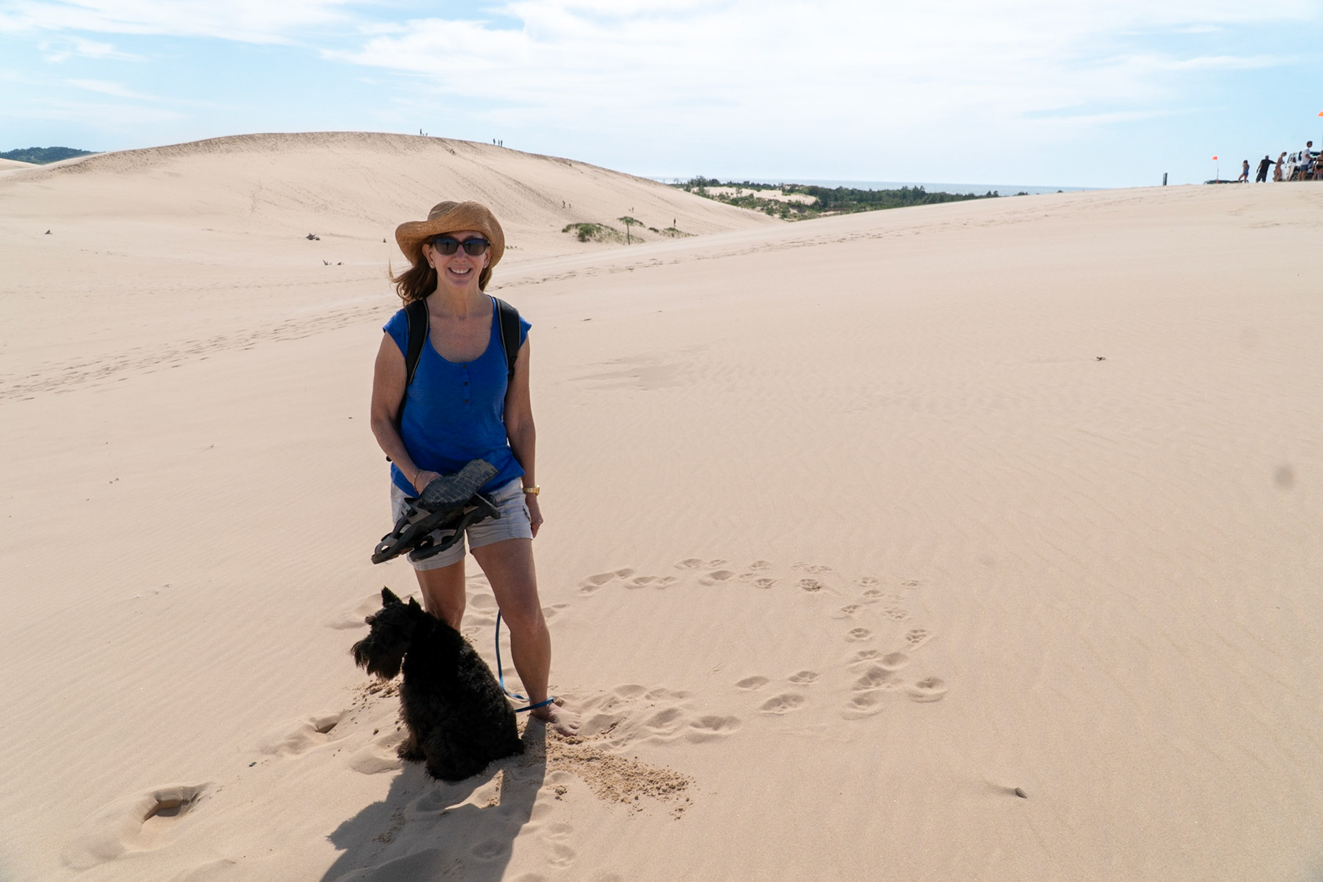 Sand dunes at Silver Lake