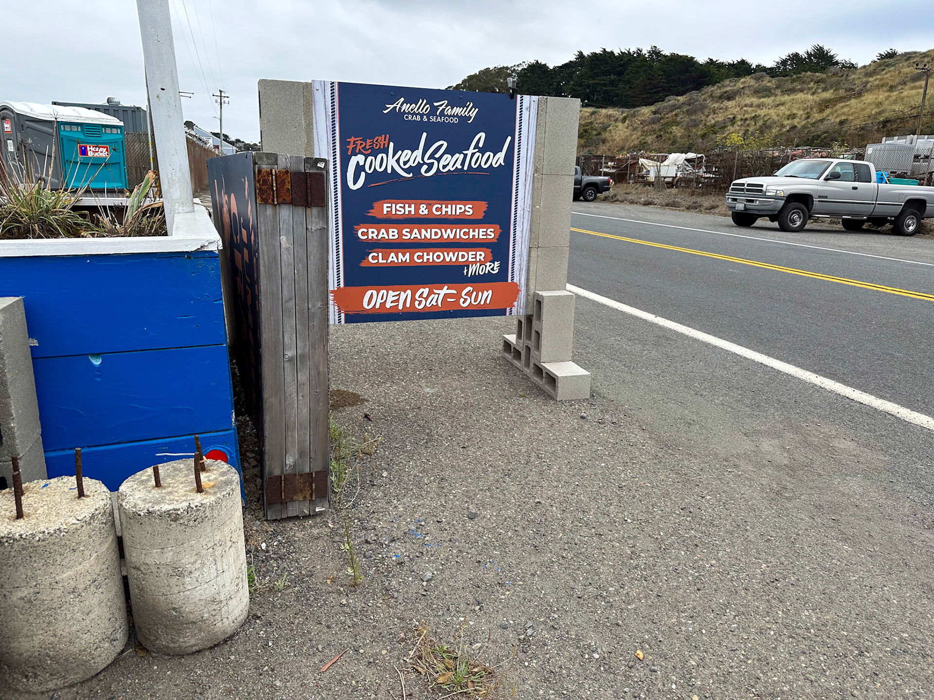 Lunch at Anello Family Seafood