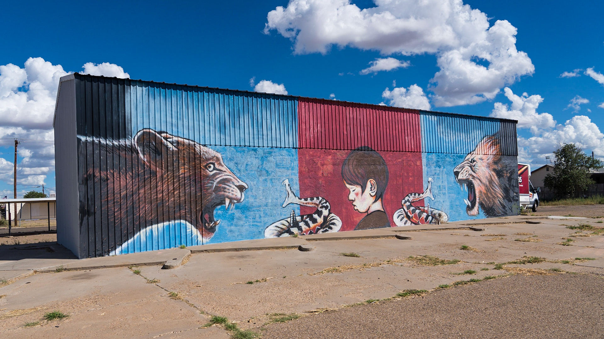 Along Route 66 in Tucumcari