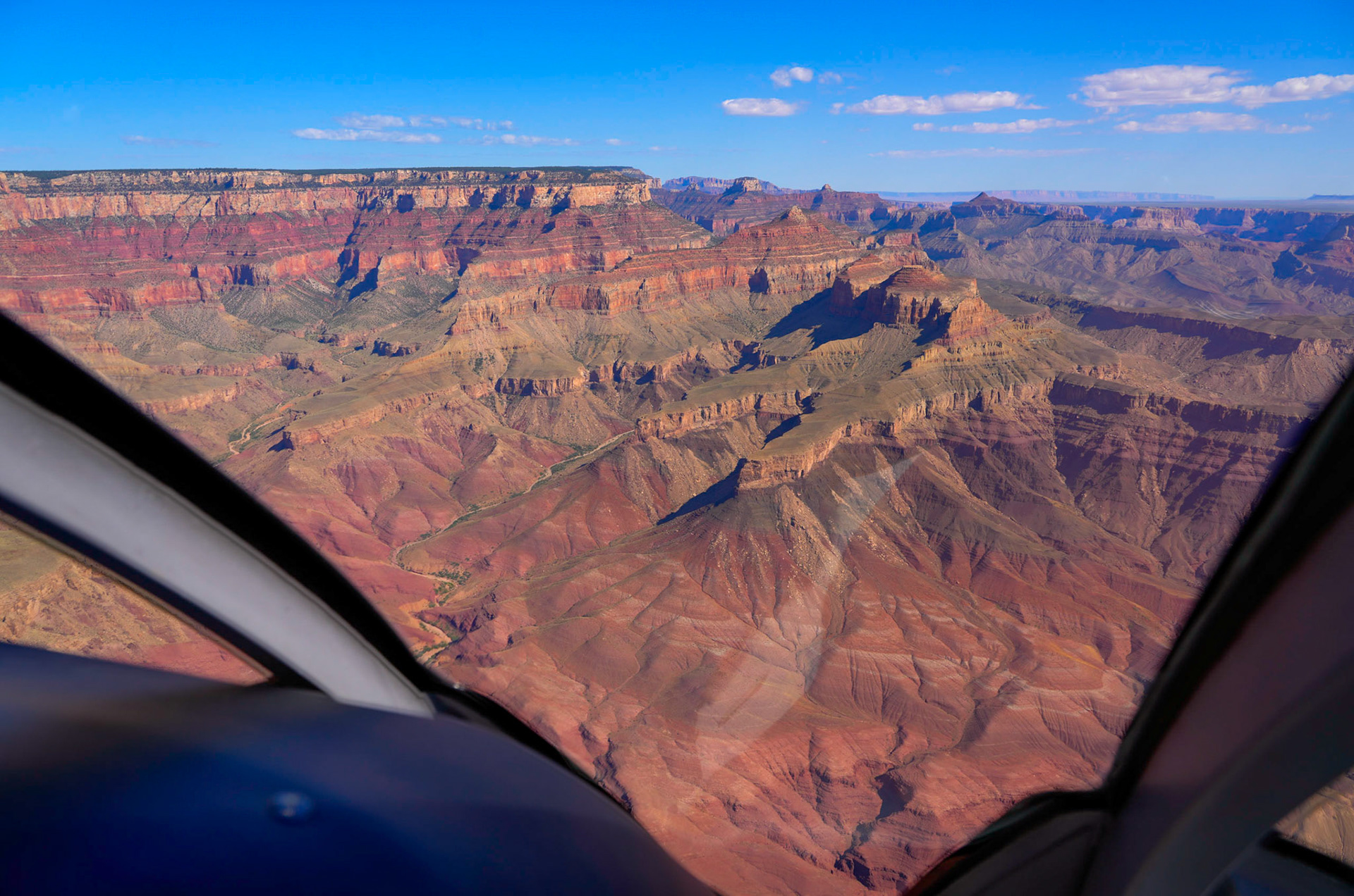 Grand Canyon view from the helicopter