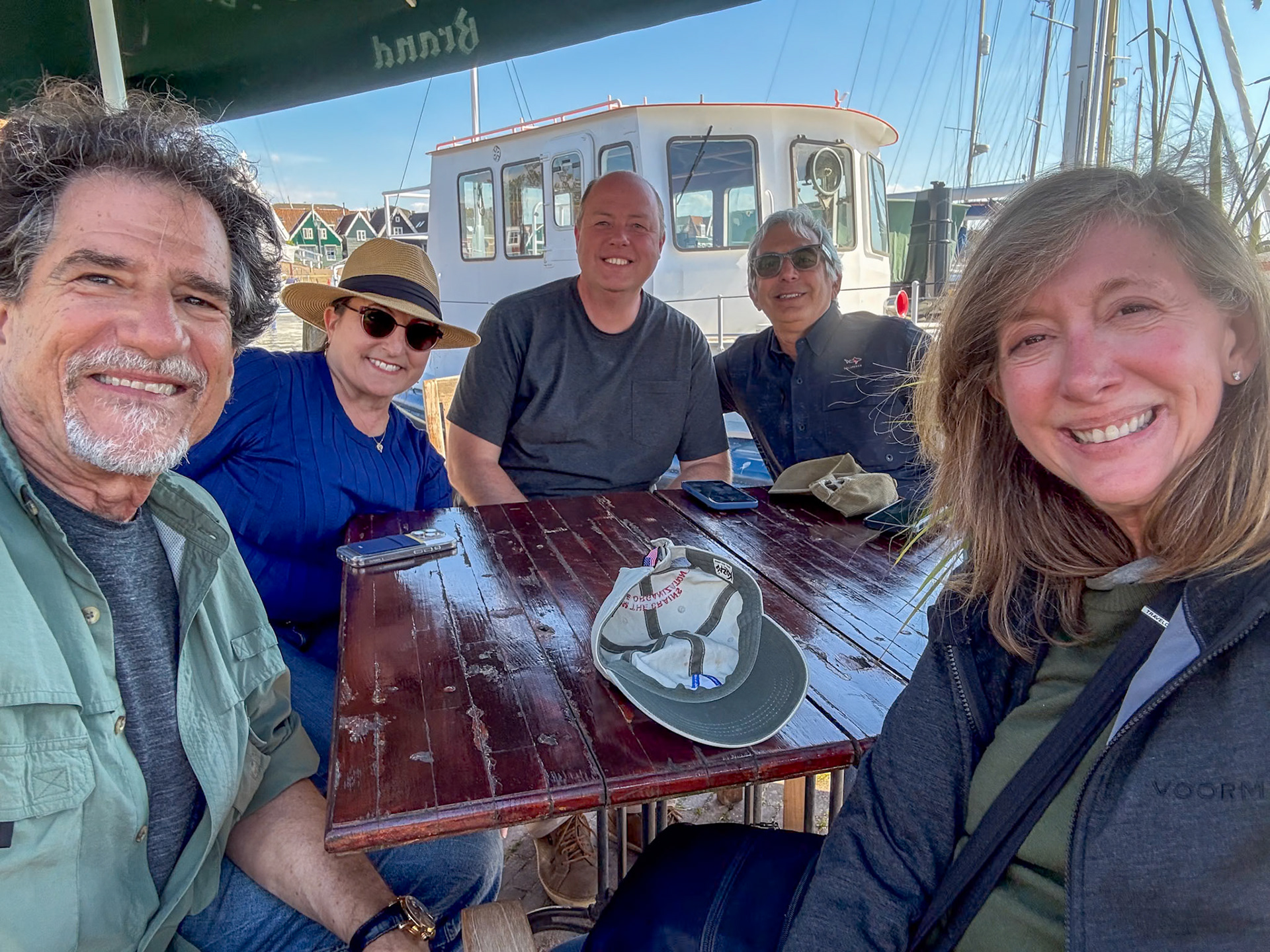 Our lunch stop in Marken