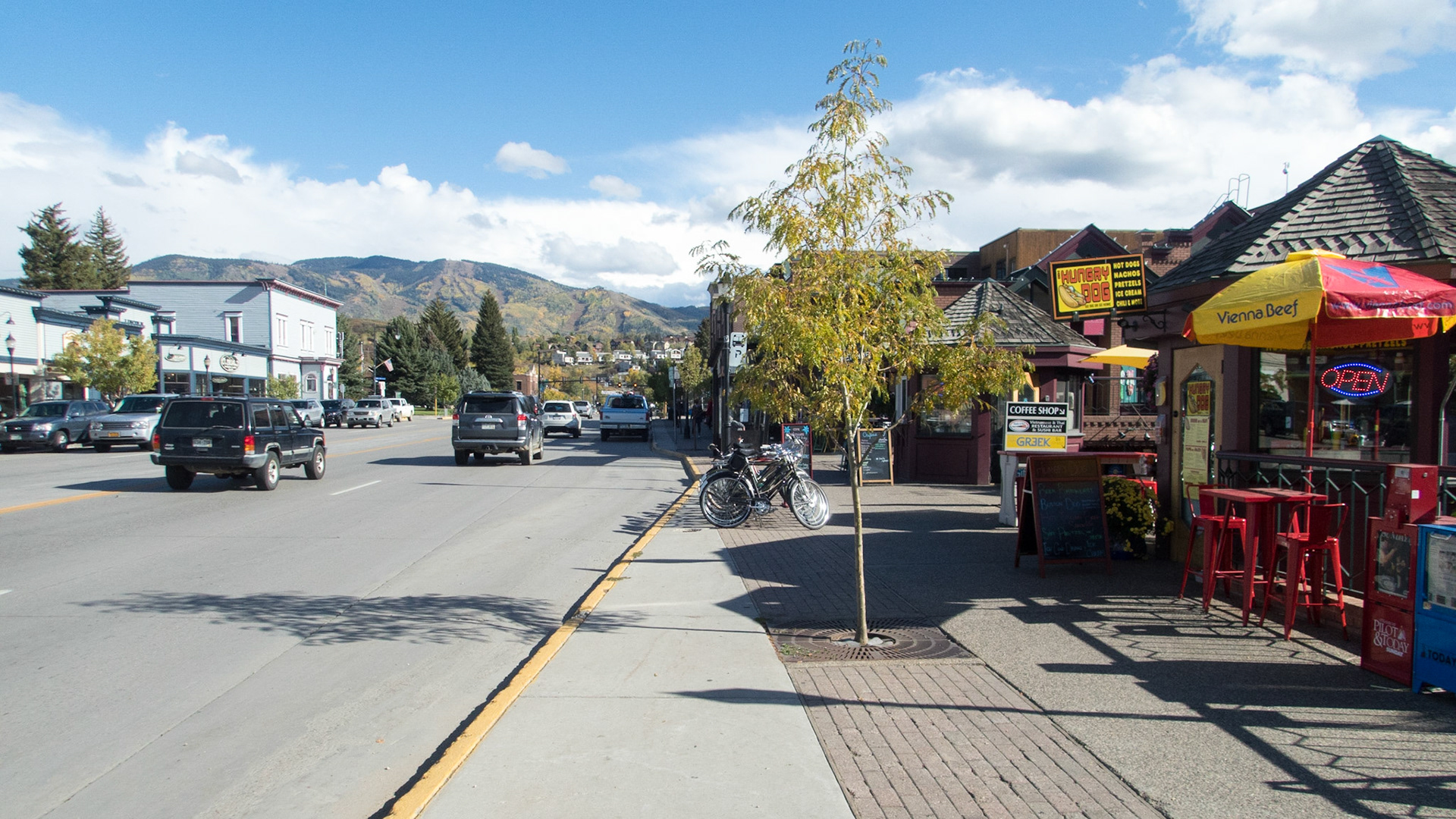 Lincoln Ave in Steamboat Springs