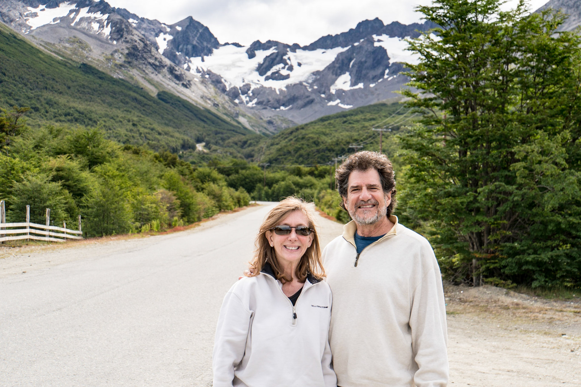 Martial Glacier in the background in Ushuaia