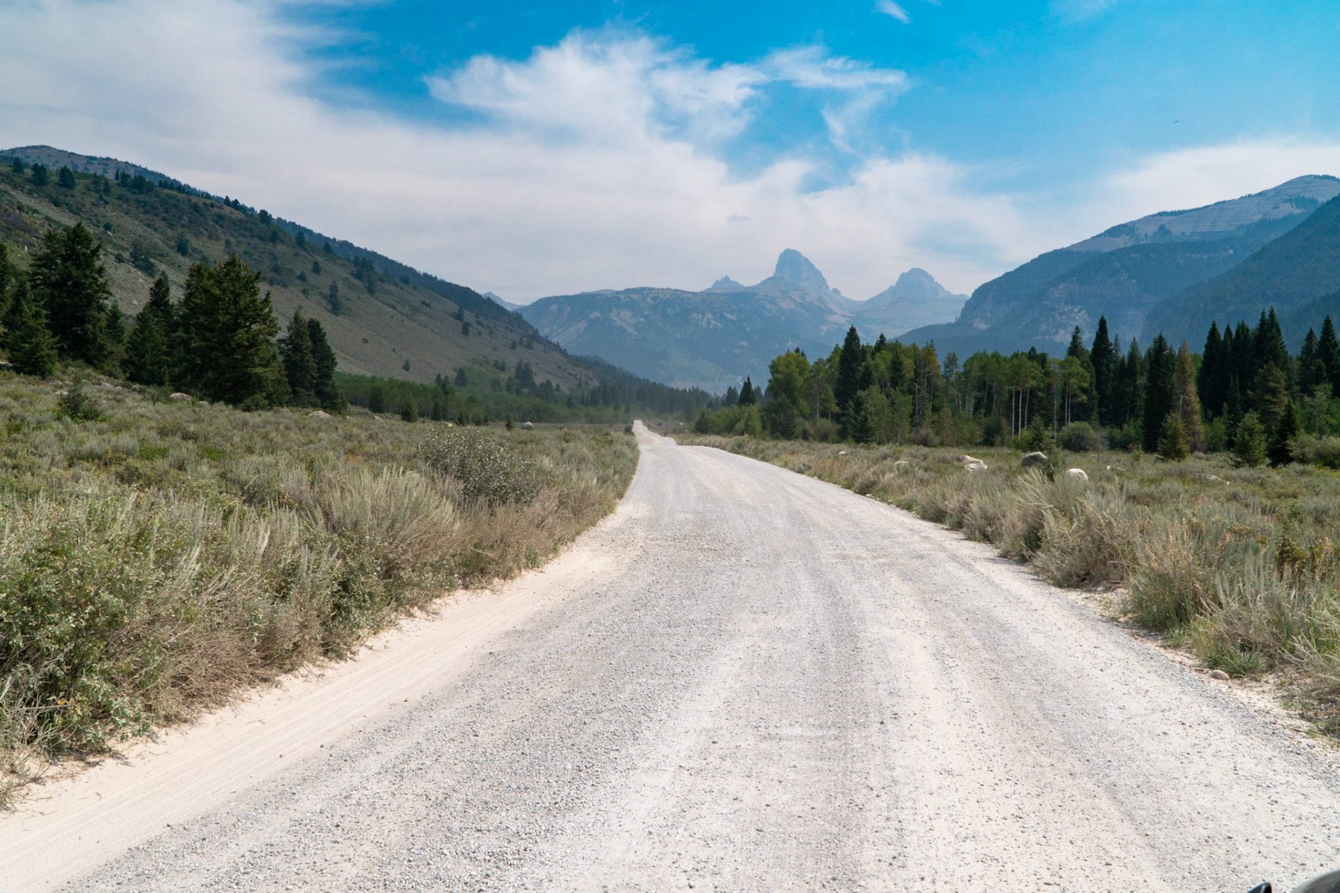 The bumpy road to Teton Canyon