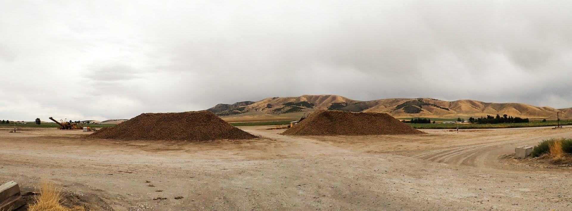 Mountains of Idaho potatoes