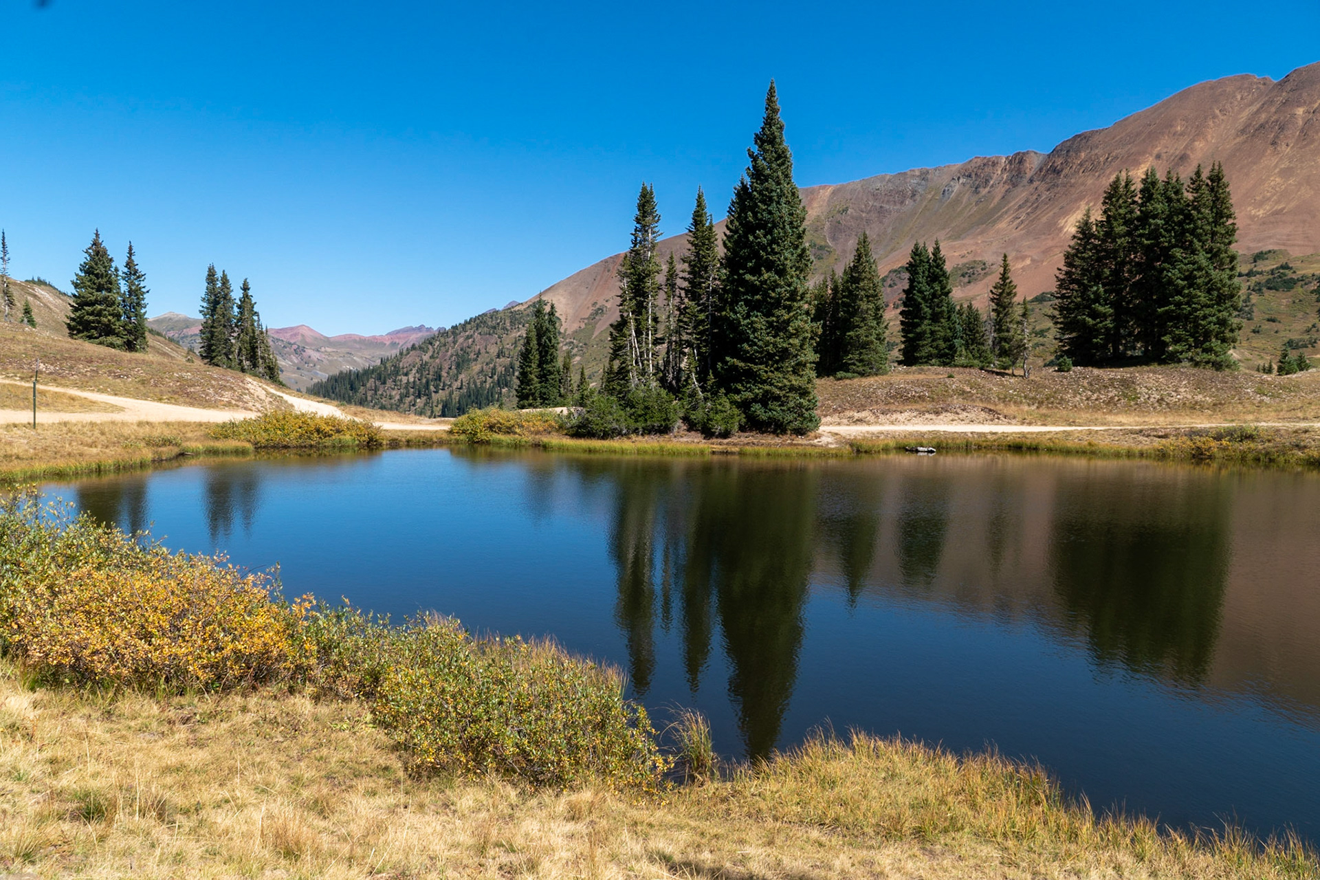 Paradise Divide at 11,250' elevation