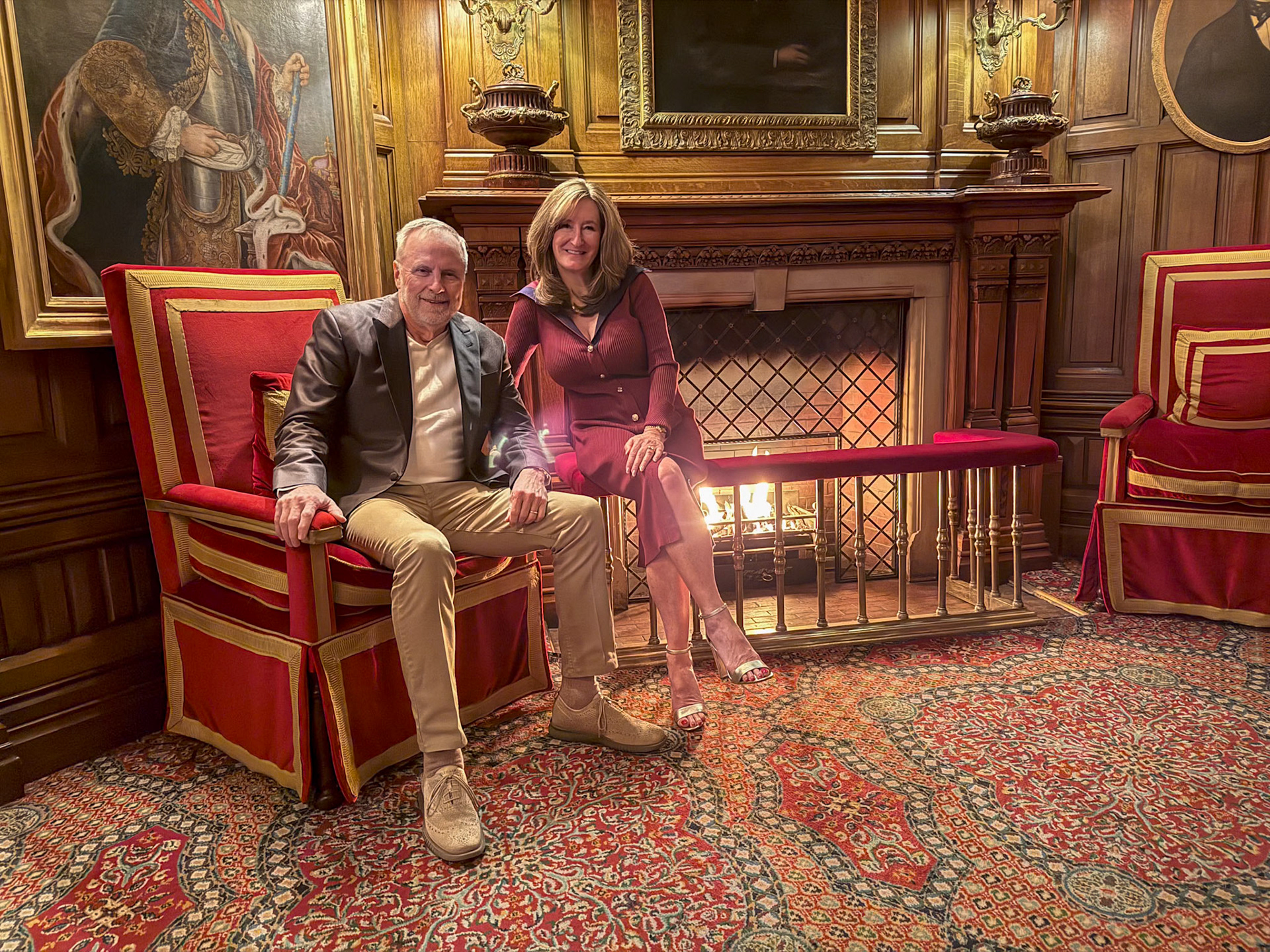 Evening at Ashford Castle