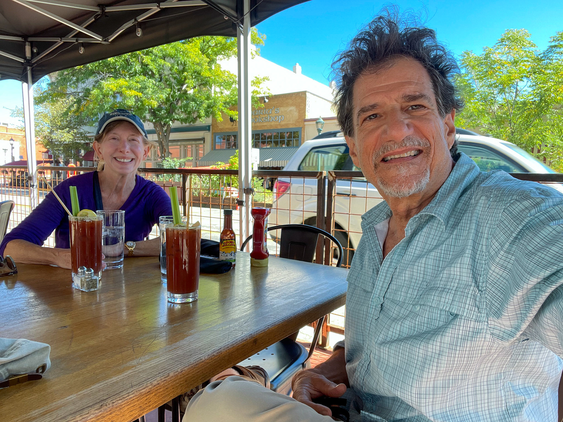 Bloody Marys at El Moro in Durango Old Town