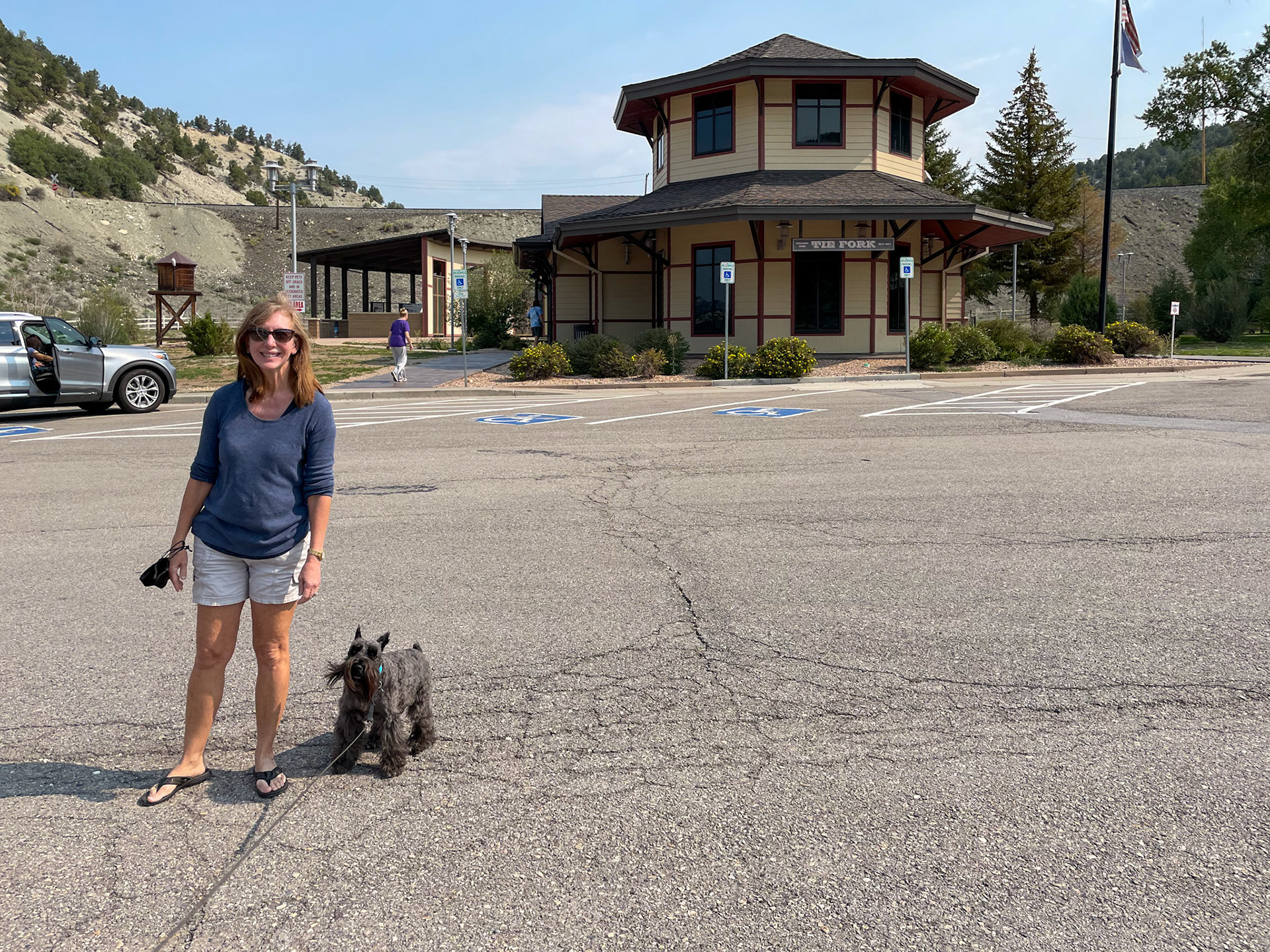 Tie Fork Rest Area has some interesting Utah history exhibits