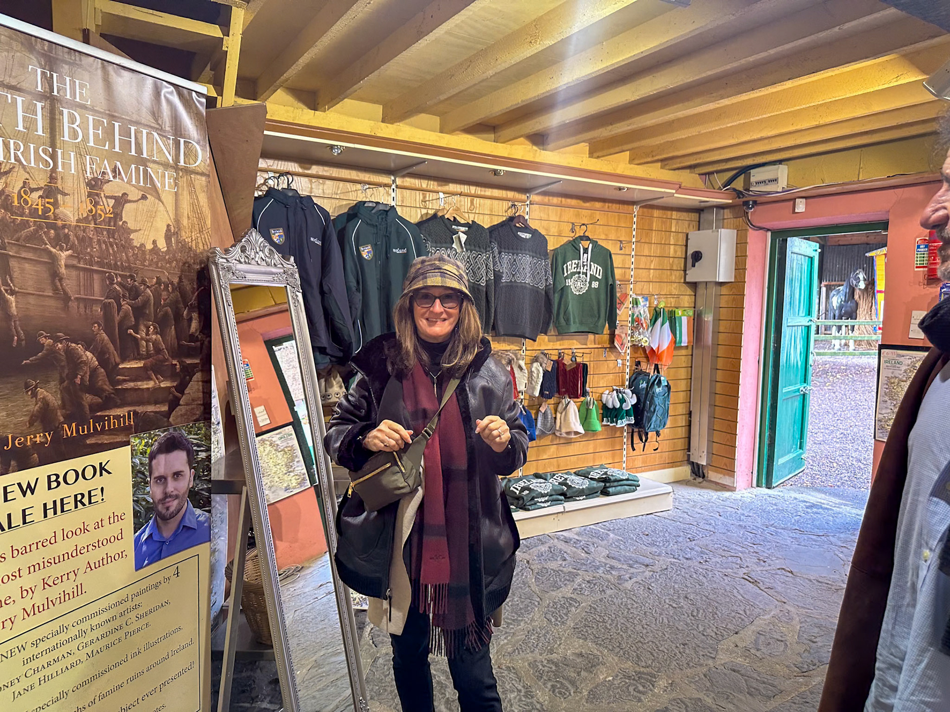 Gift shop at the Kerry Bog Village