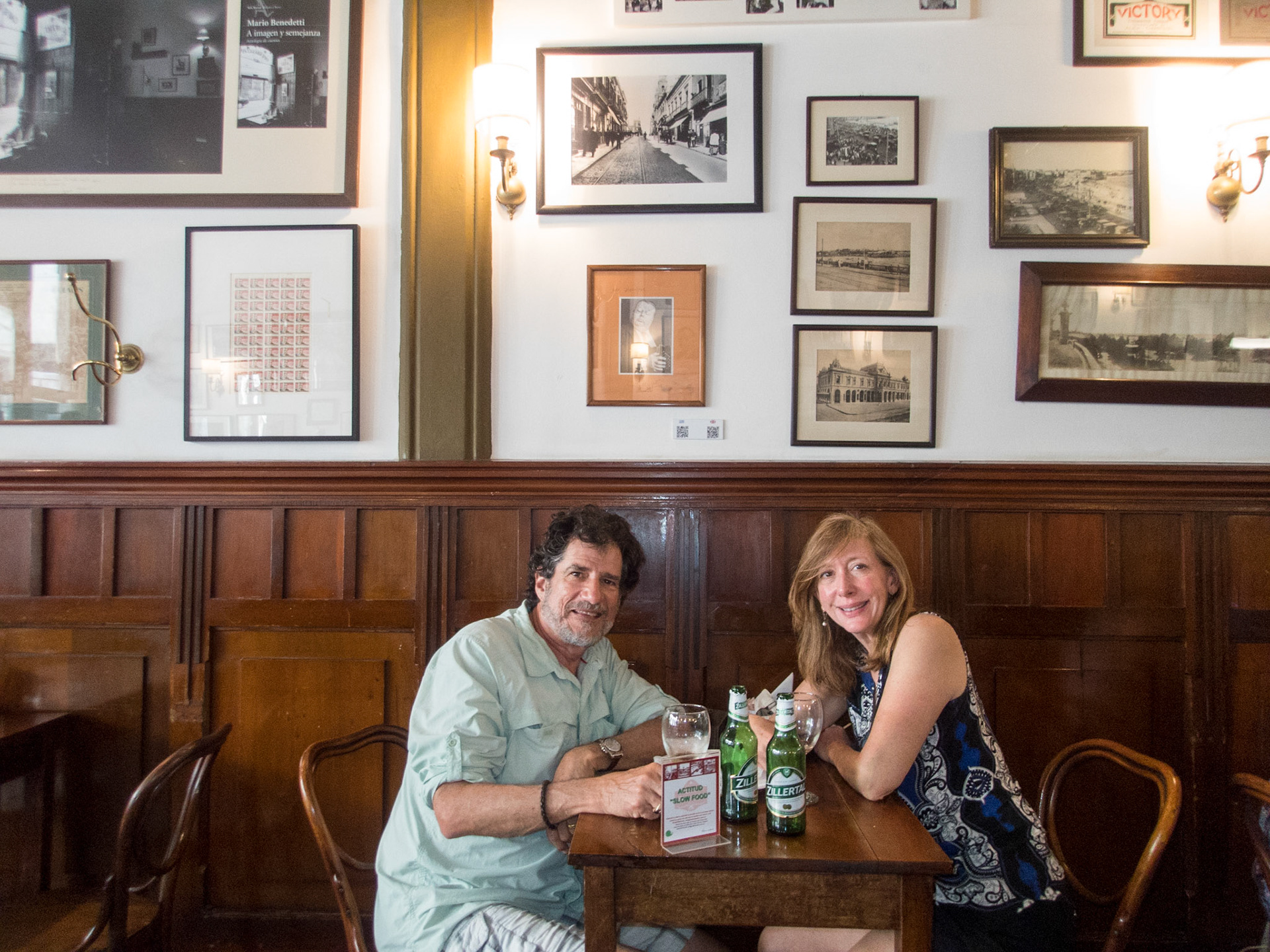Cafe 1877 is the oldest cafe in Montevideo