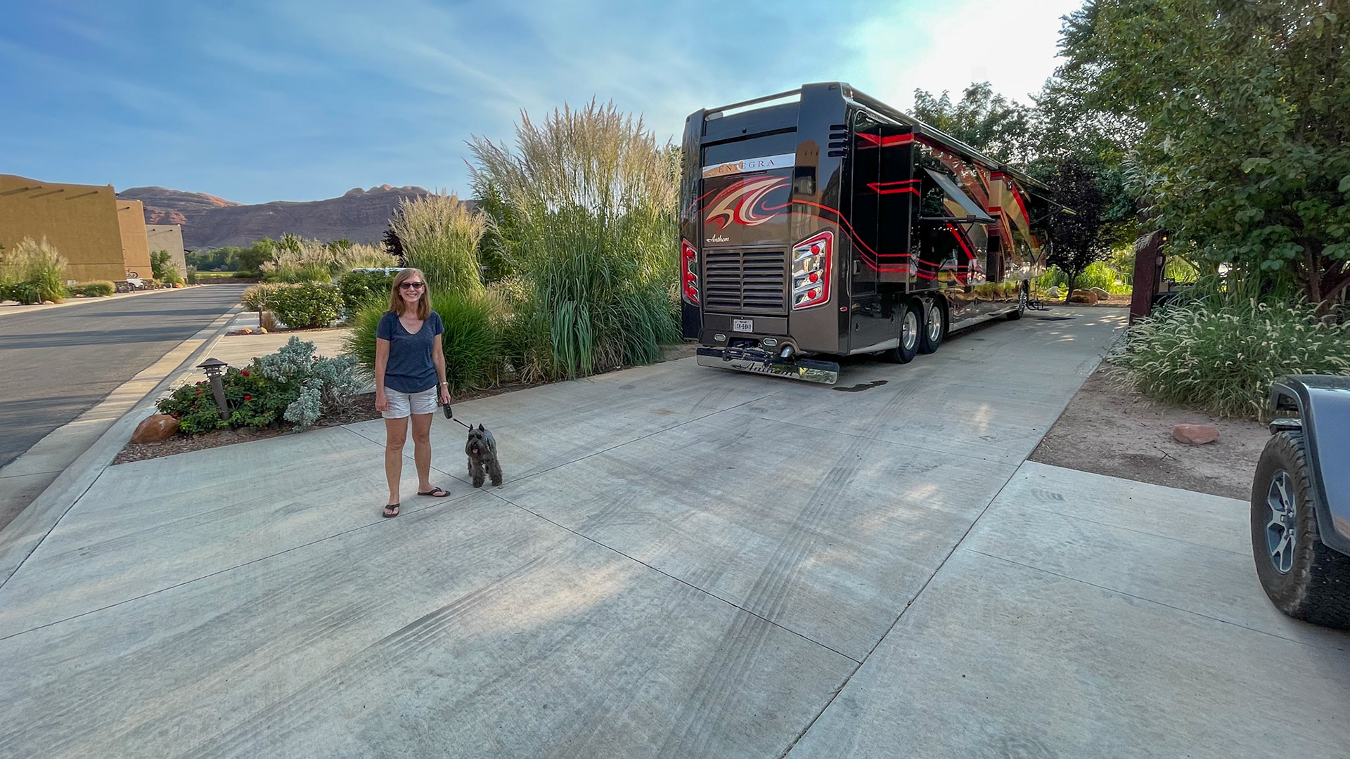 Our site at Portal RV in Moab, UT