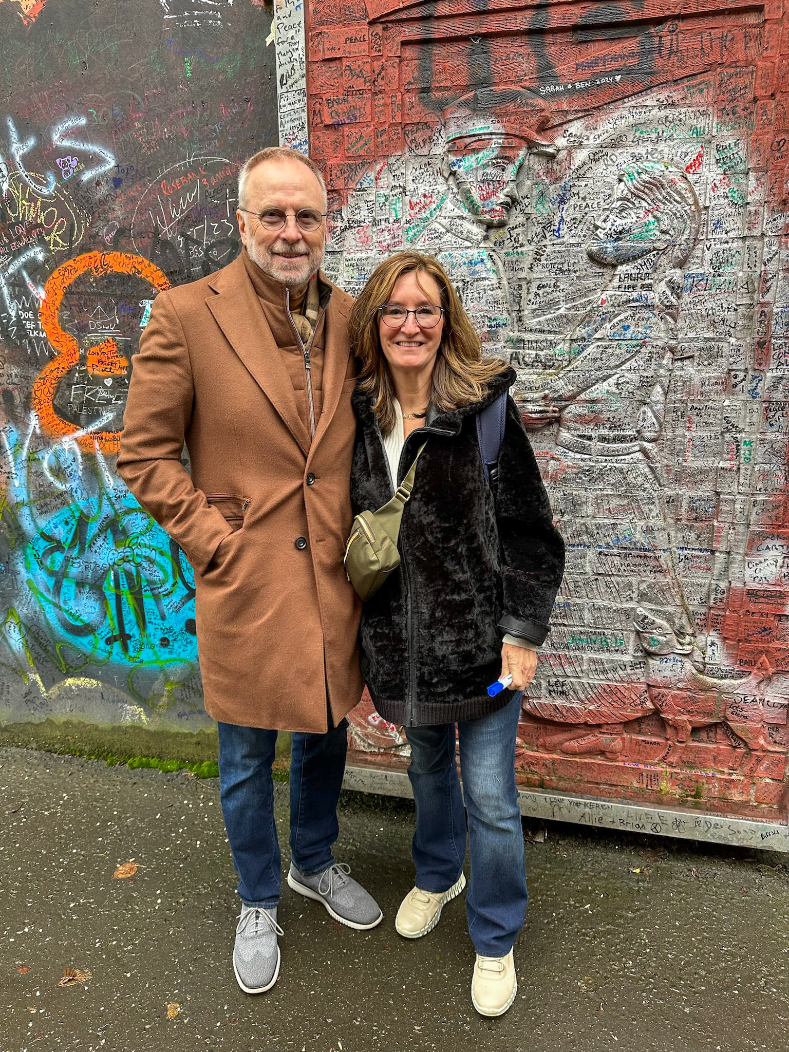 Peace Wall in Belfast