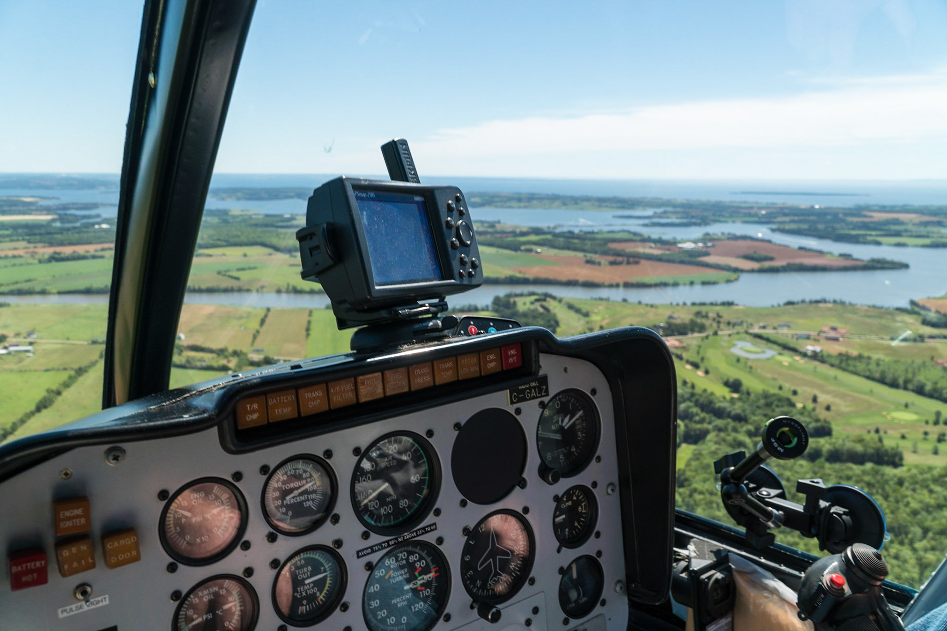 PEI has lots of potato, mustard, oats, and canola crops