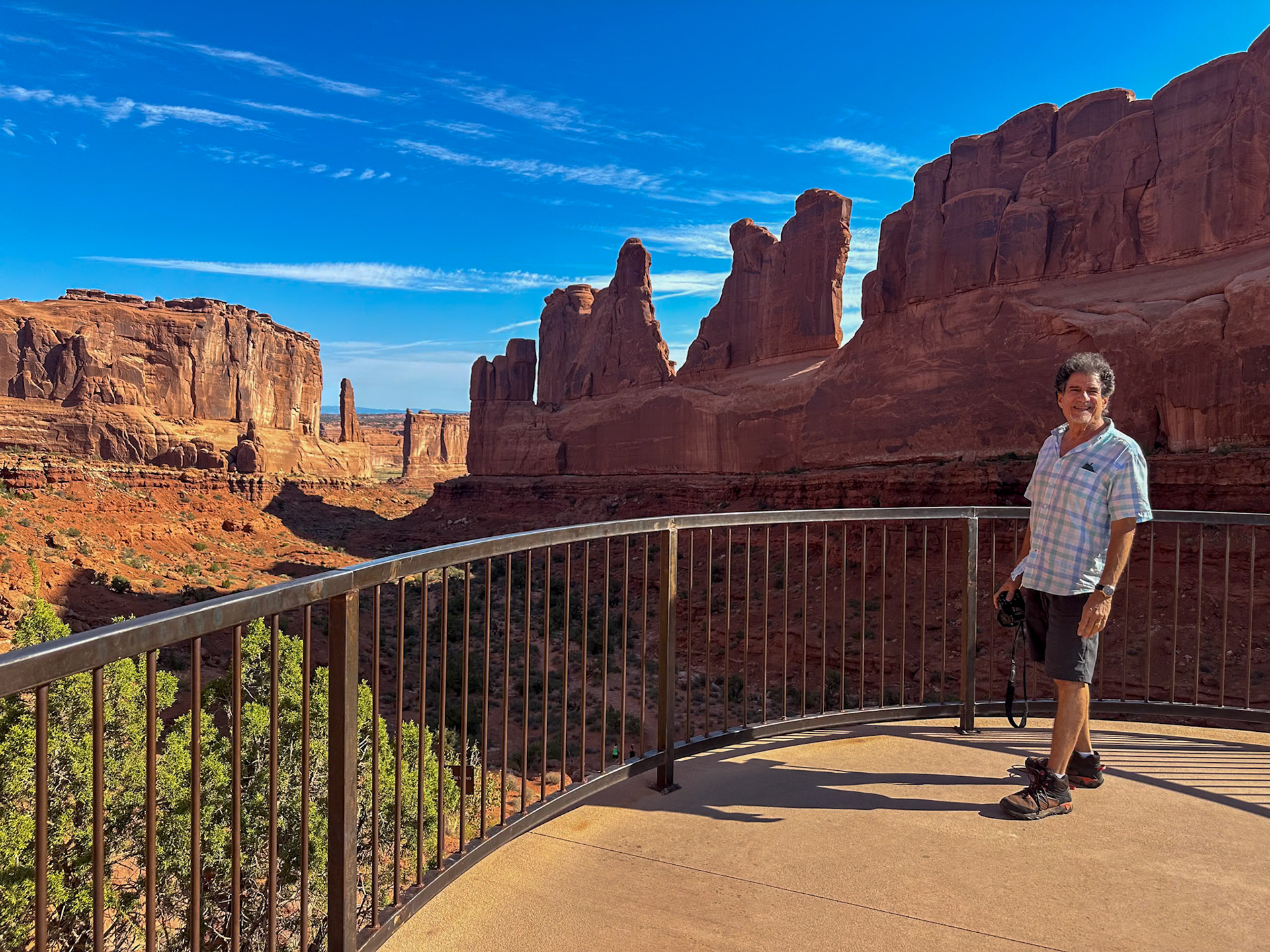 Park Ave viewpoint in Arches NP