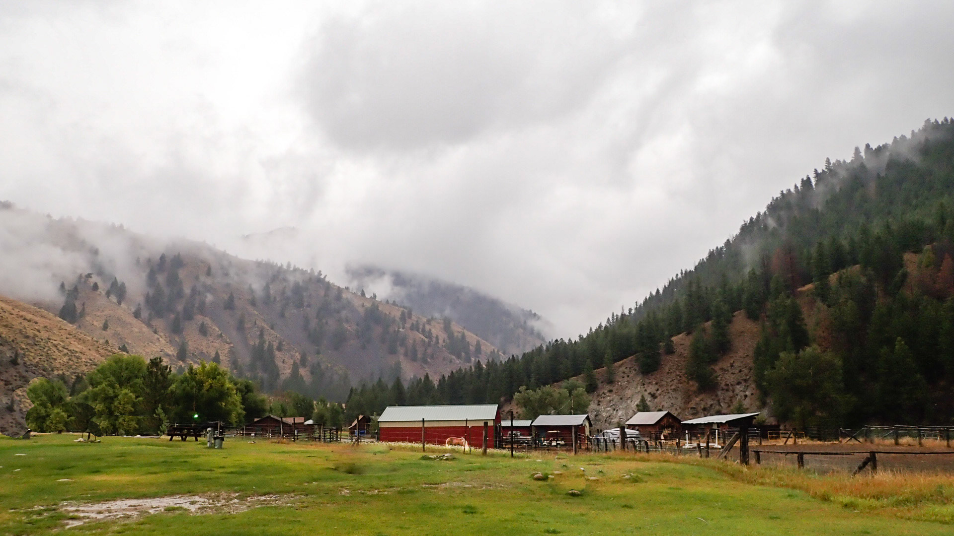 Winter is coming to our site at Torrey Burnt Creek